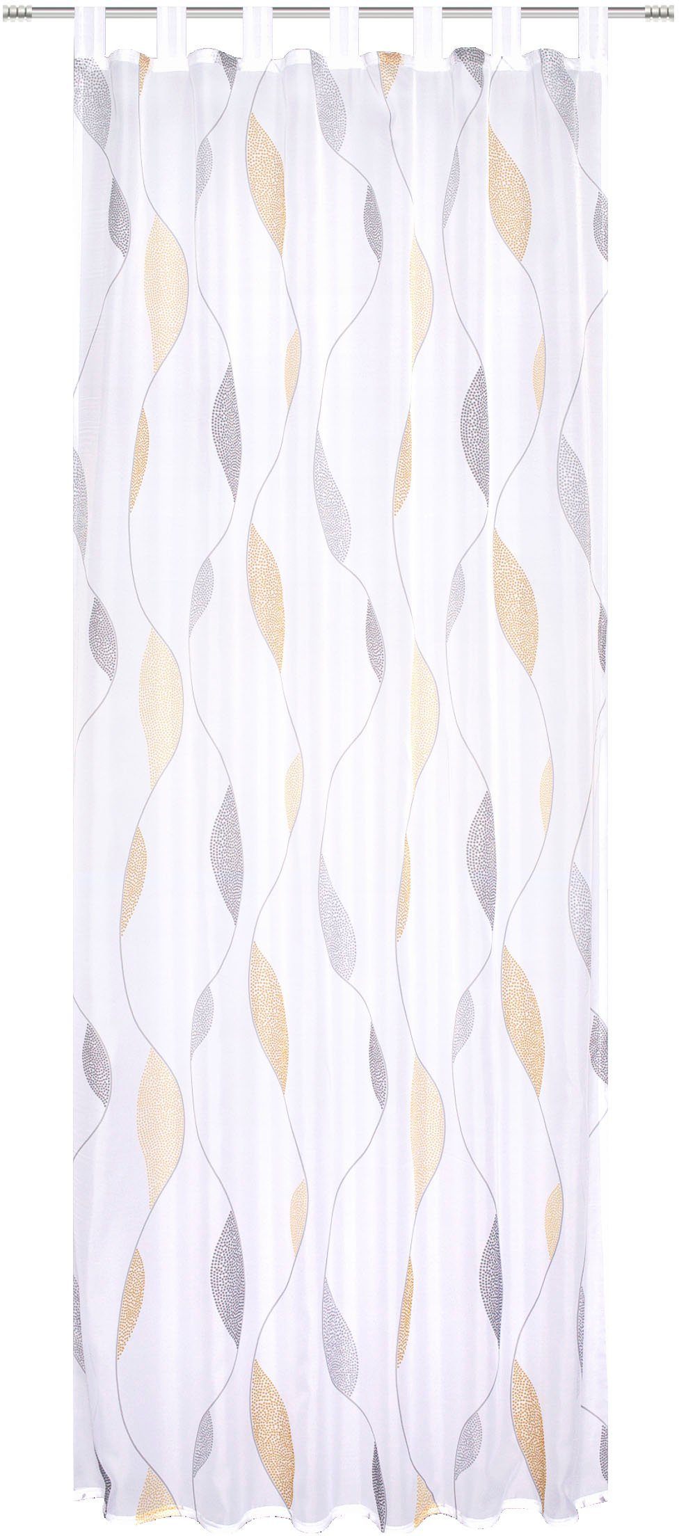 HOME WOHNIDEEN Vorhang PAOLO (1 St), Schlaufen, transparent, Voile, Schlauf günstig online kaufen