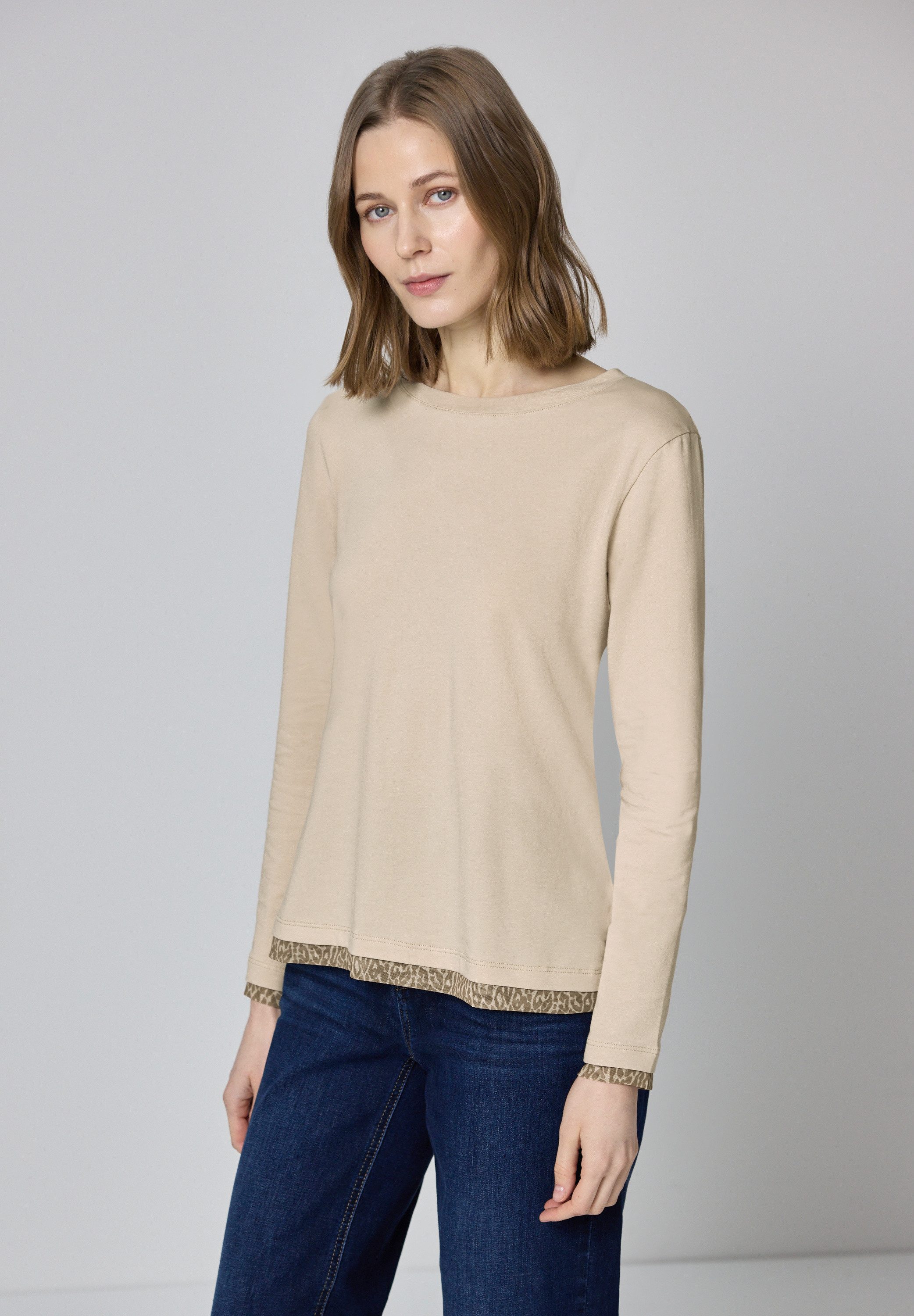 STREET ONE Langarmshirt Jersey günstig online kaufen