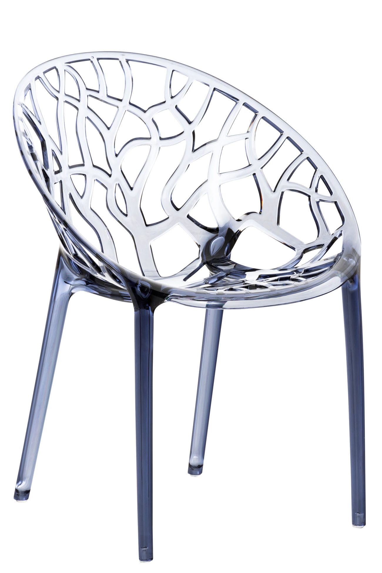 PROREGAL® Stapelstuhl Gartenstuhl CRYSTAL (1 St)