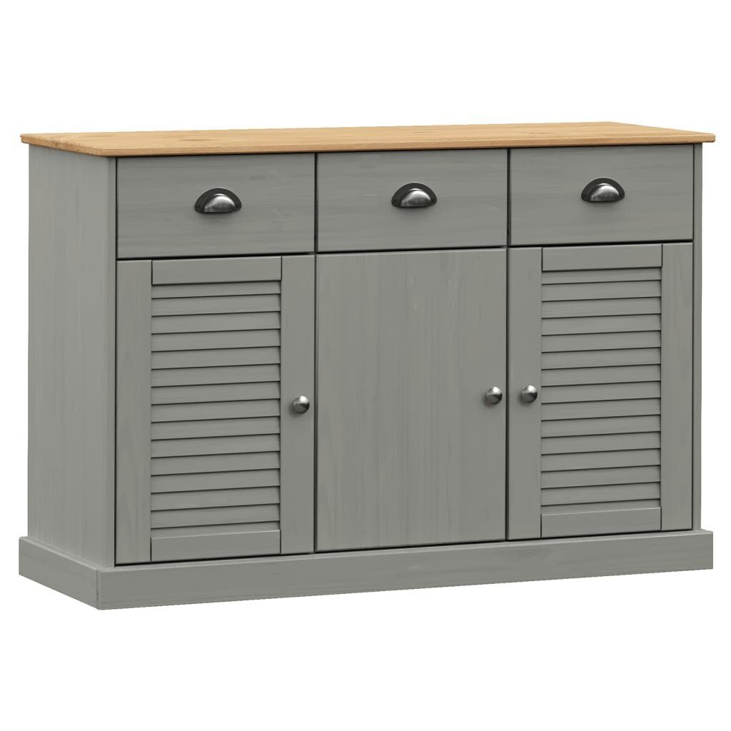 vidaXL Sideboard NA Sideboard mit Schubladen VIGO 113x40x75 cm Massivholz Kiefer