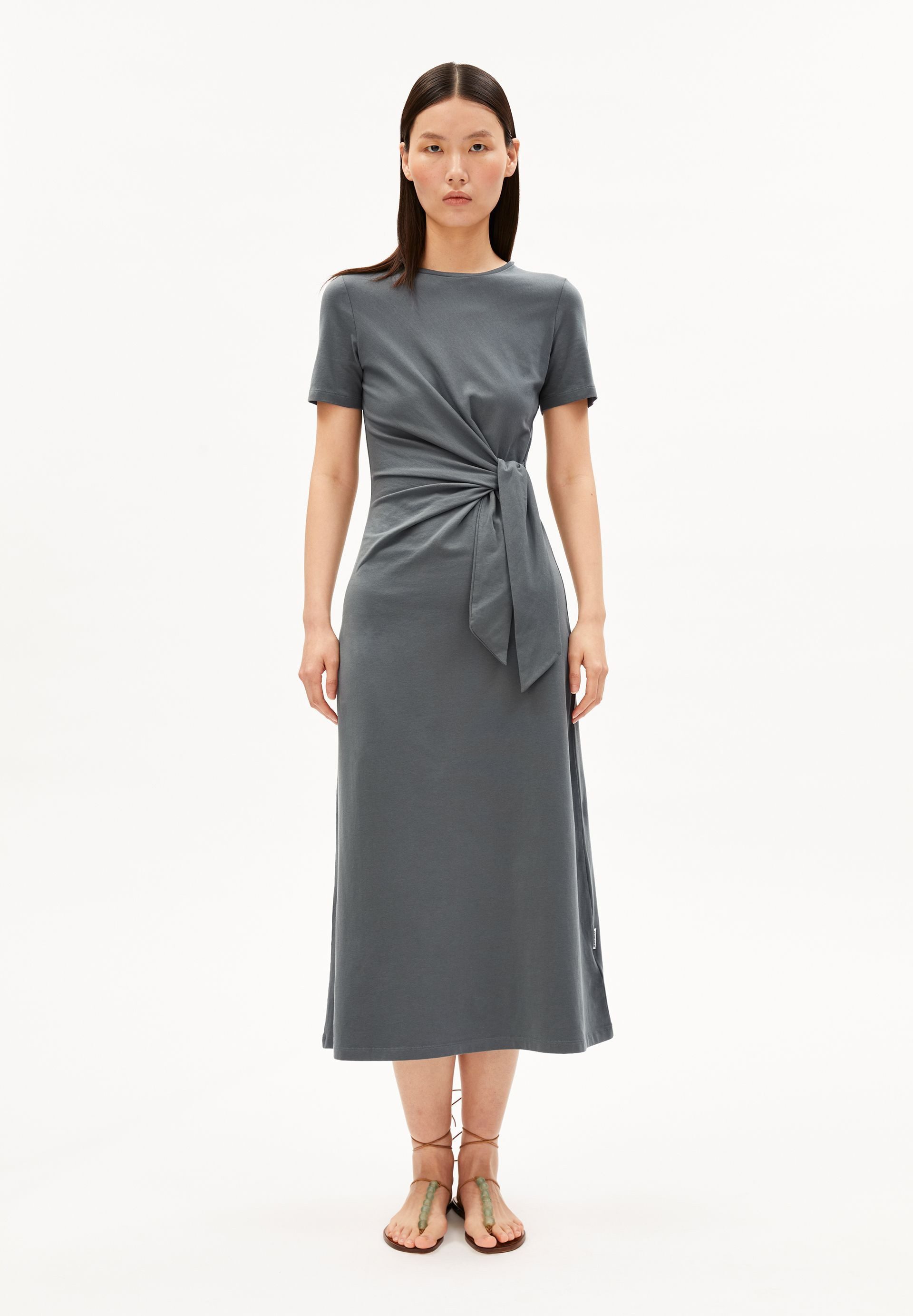 Armedangels Jerseykleid JELTAA Jerseykleid aus Bio-Baumwoll Mix (Slim Fit) Bio-Baumwoll Mix
