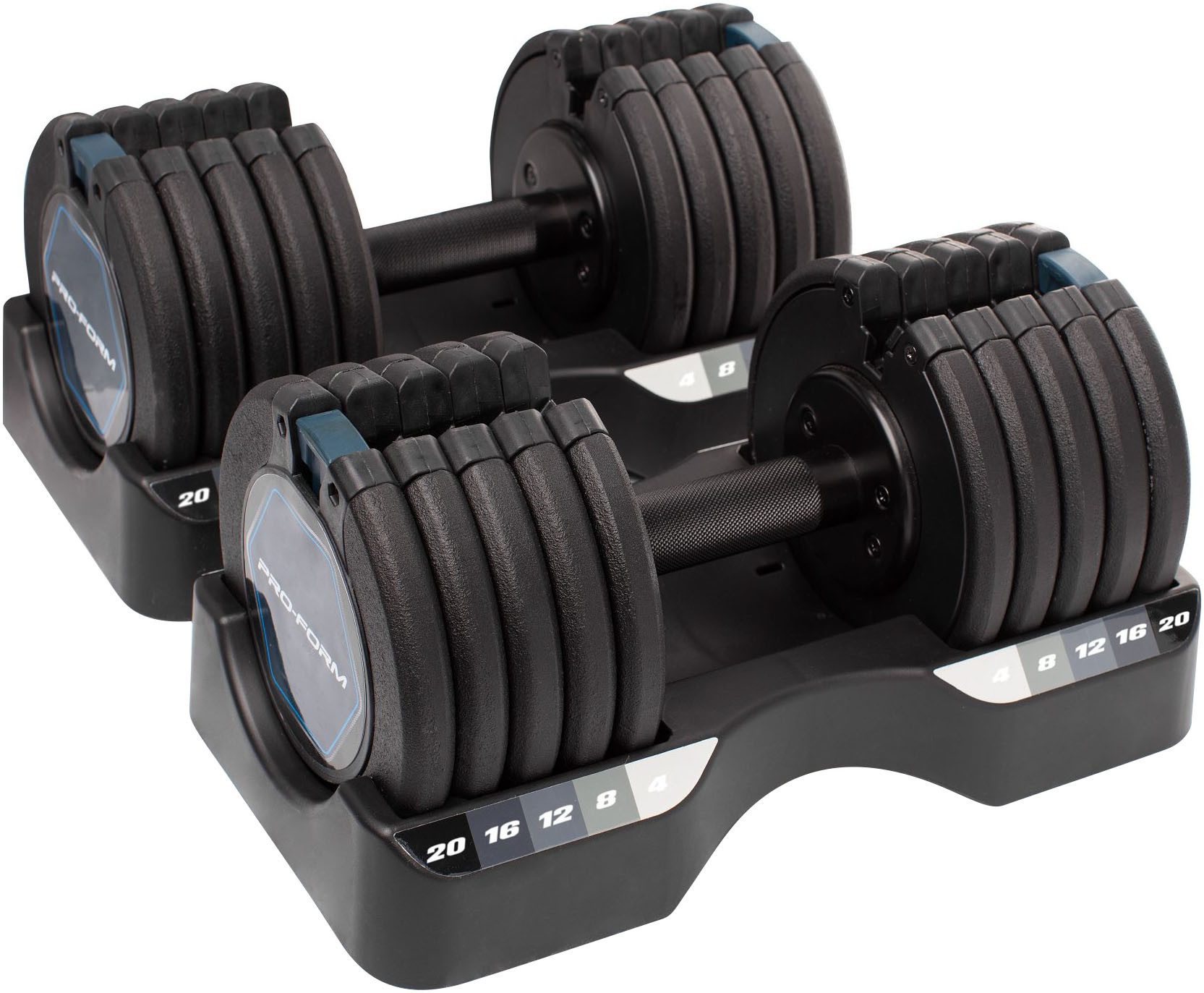 Hantel-Set ProForm Hanteln mit einstellbarer Last (2 x 20 kg)