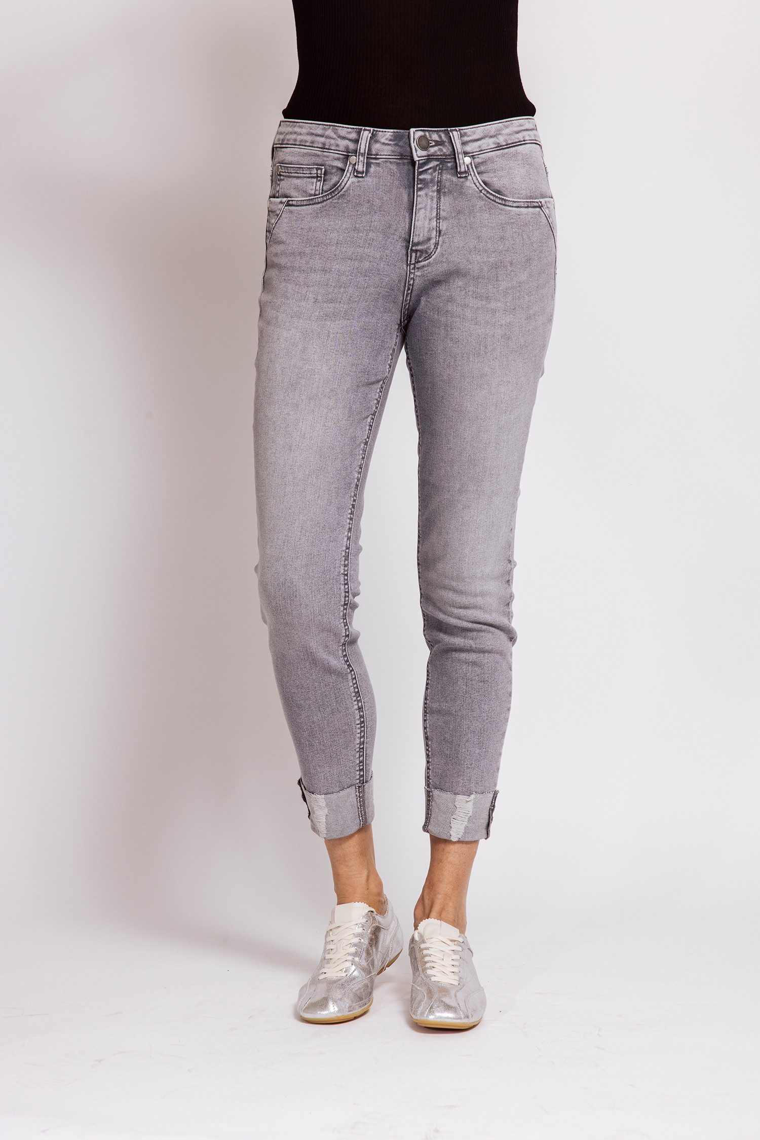 Zhrill Slim-fit-Jeans NOVA Casual Passform, mit Elasthan-Anteil, mit Gürtelschlaufen