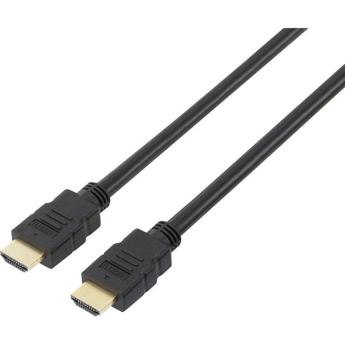 SpeaKa Professional SpeaKa High Speed HDMI-Kabel mit Ethernet und ARC HDMI-Kabel (5.00 cm)