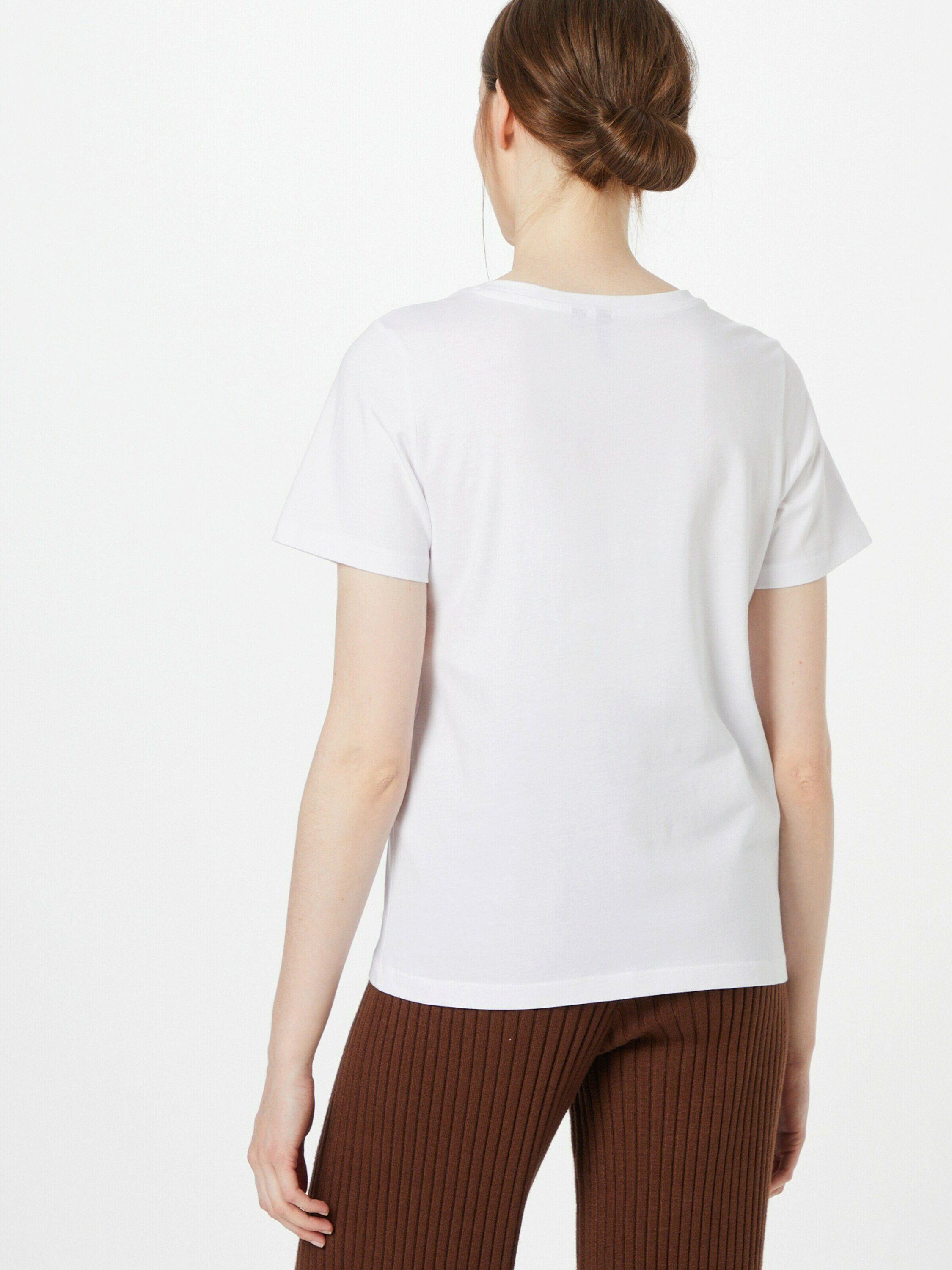 METALINA Plain/ohne pieces (1-tlg) Details T-Shirt