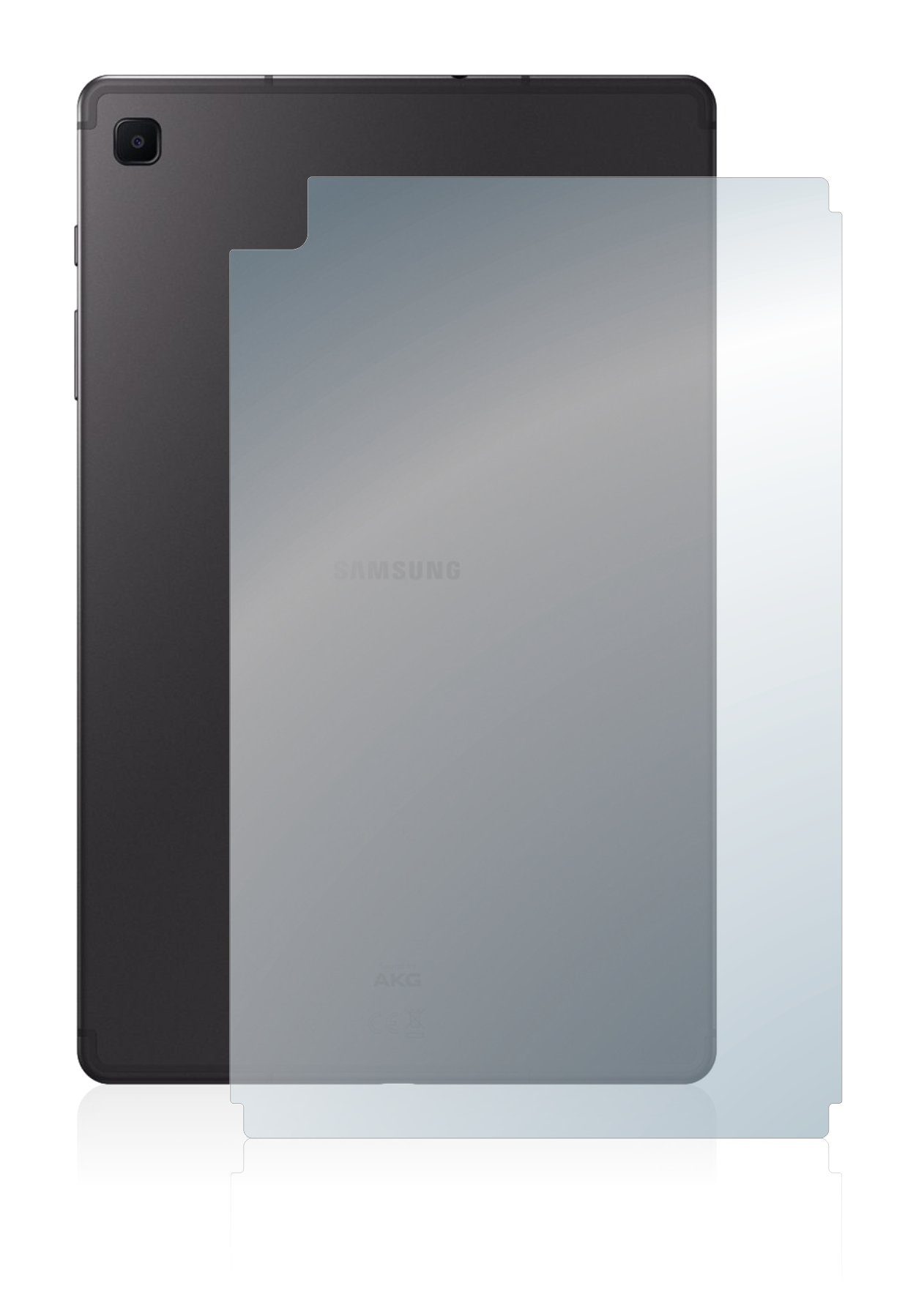 upscreen Schutzfolie für Samsung Galaxy Tab S6 Lite LTE 2020 (Rückseite),  Displayschutzfolie, Folie Premium matt entspiegelt antibakteriell