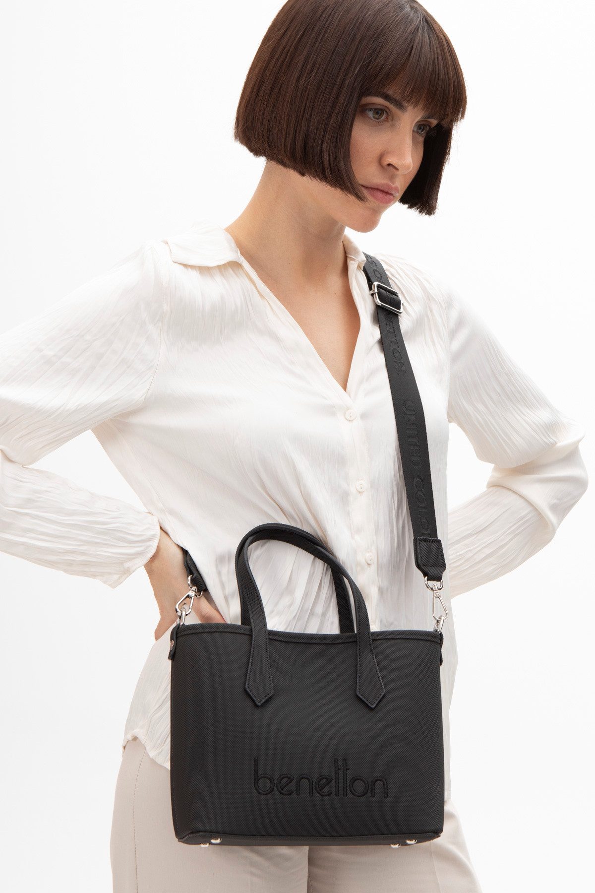 Henkeltasche 2-in-1 Damen Handtasche & Umhängetasche – Crossbody Bag – Tote Bag L