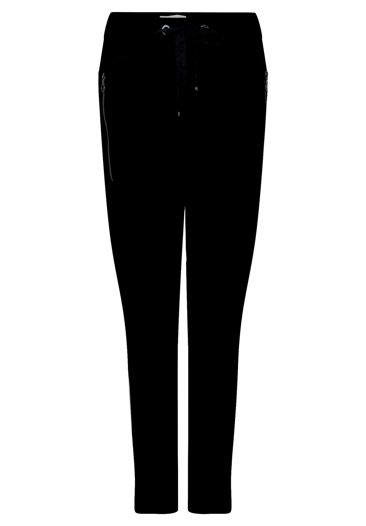 Cartoon Schlupfhose Damen mit Reißverschlusstaschen