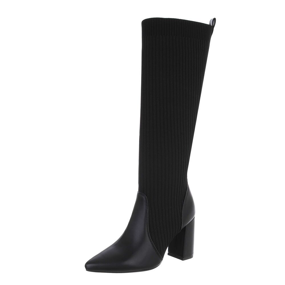 Damen Elegant High-Heel-Stiefel
