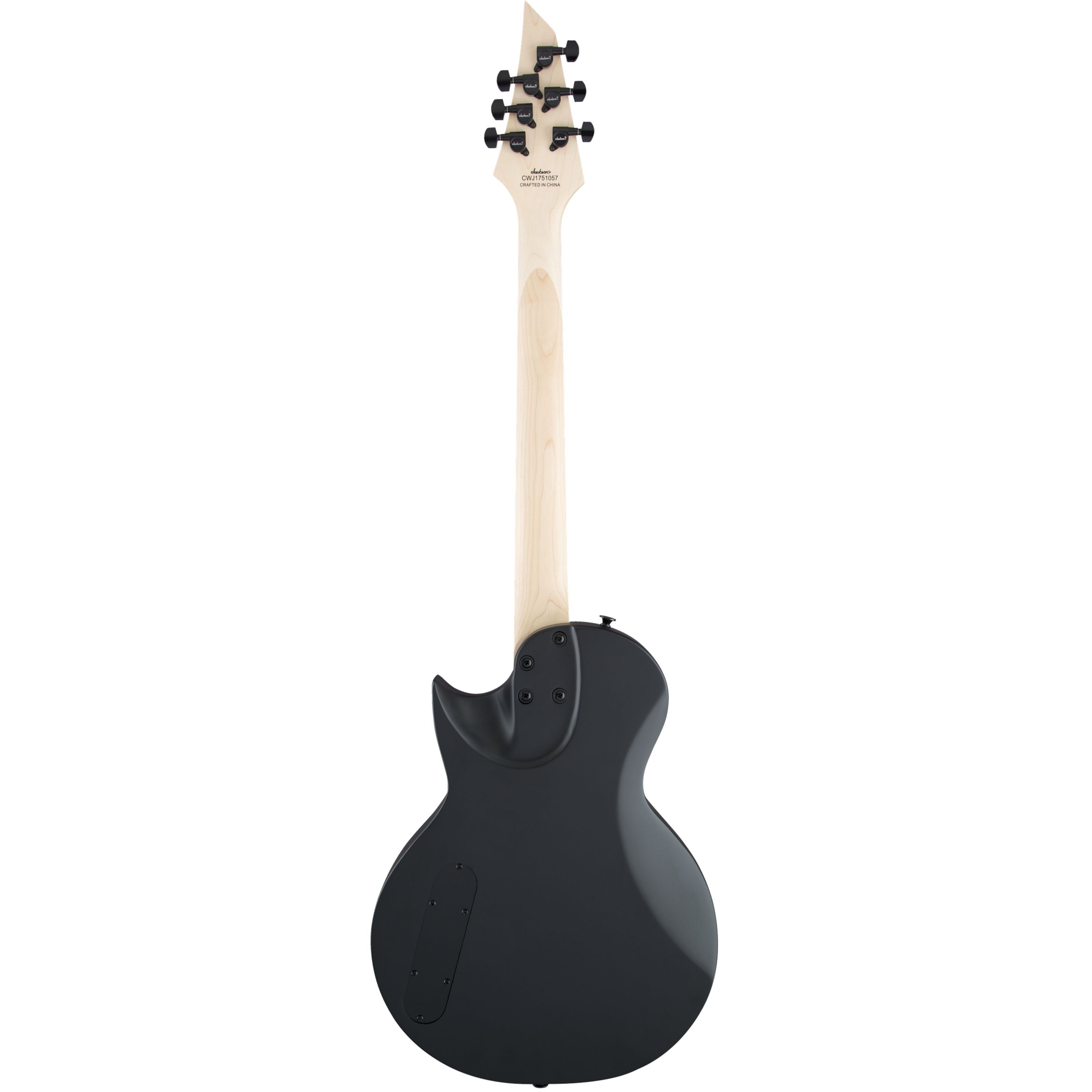 Jackson E-Gitarre, JS22 Monarkh SC Satin Black, E-Gitarren, Single Cut Modelle, JS22 Monarkh SC Satin Black - Single Cut E-Gitarre
