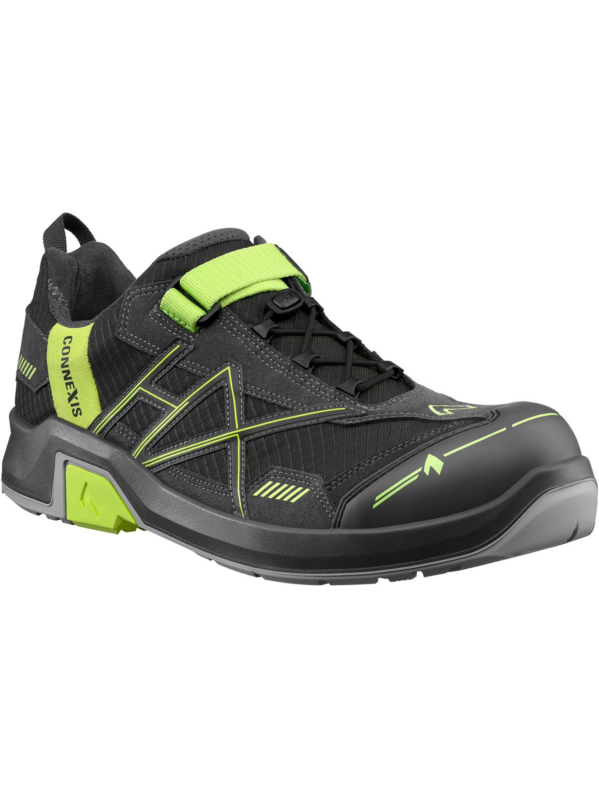 CONNEXIS Safety T Ws S1P low grey-citrus Arbeitsschuh