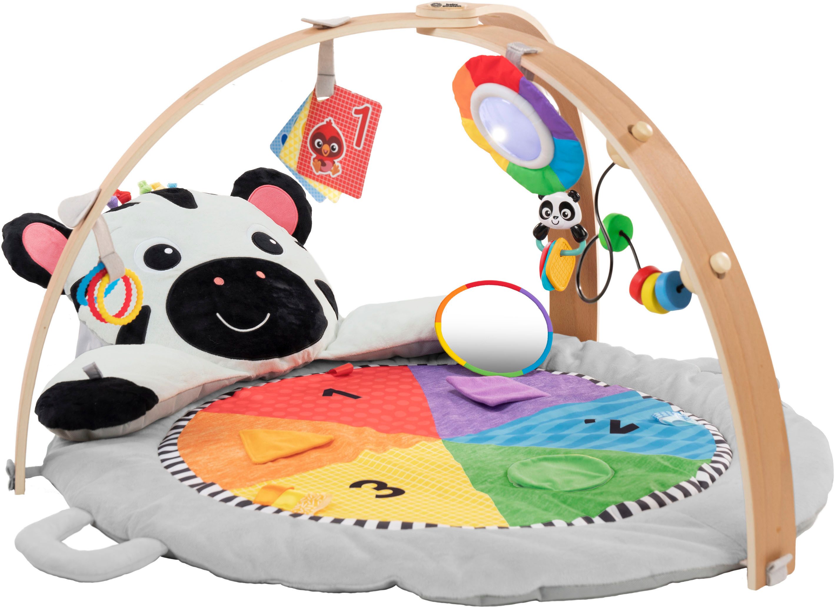Baby Einstein Spielbogen Zen's Activity Milestones™ Plush Gym, mit Licht- und Sound