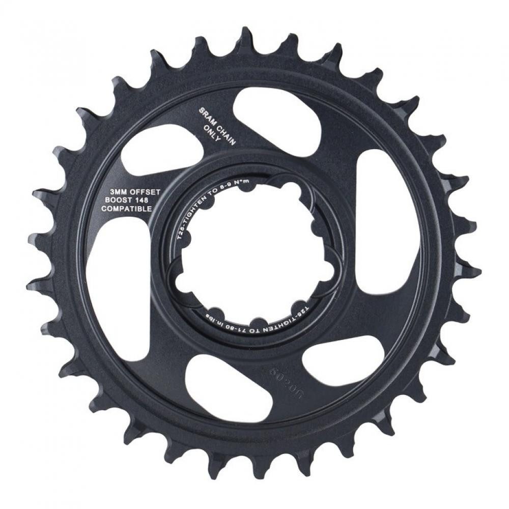 Kettenschaltung SRAM Kettenblatt X-Sync 2 SL Eagle 30T / 3 mm / lunargrau - 3 mm, grau
