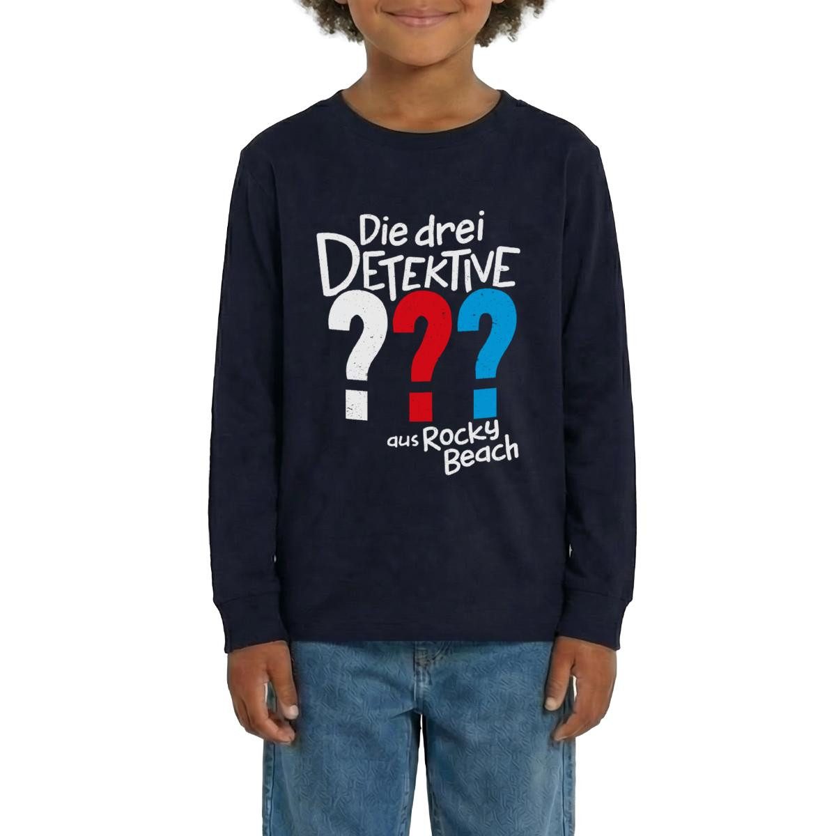 T-Shirt Die Drei Fragezeichen Kids aus Rocky Beach Teenager Premium Langarmshi