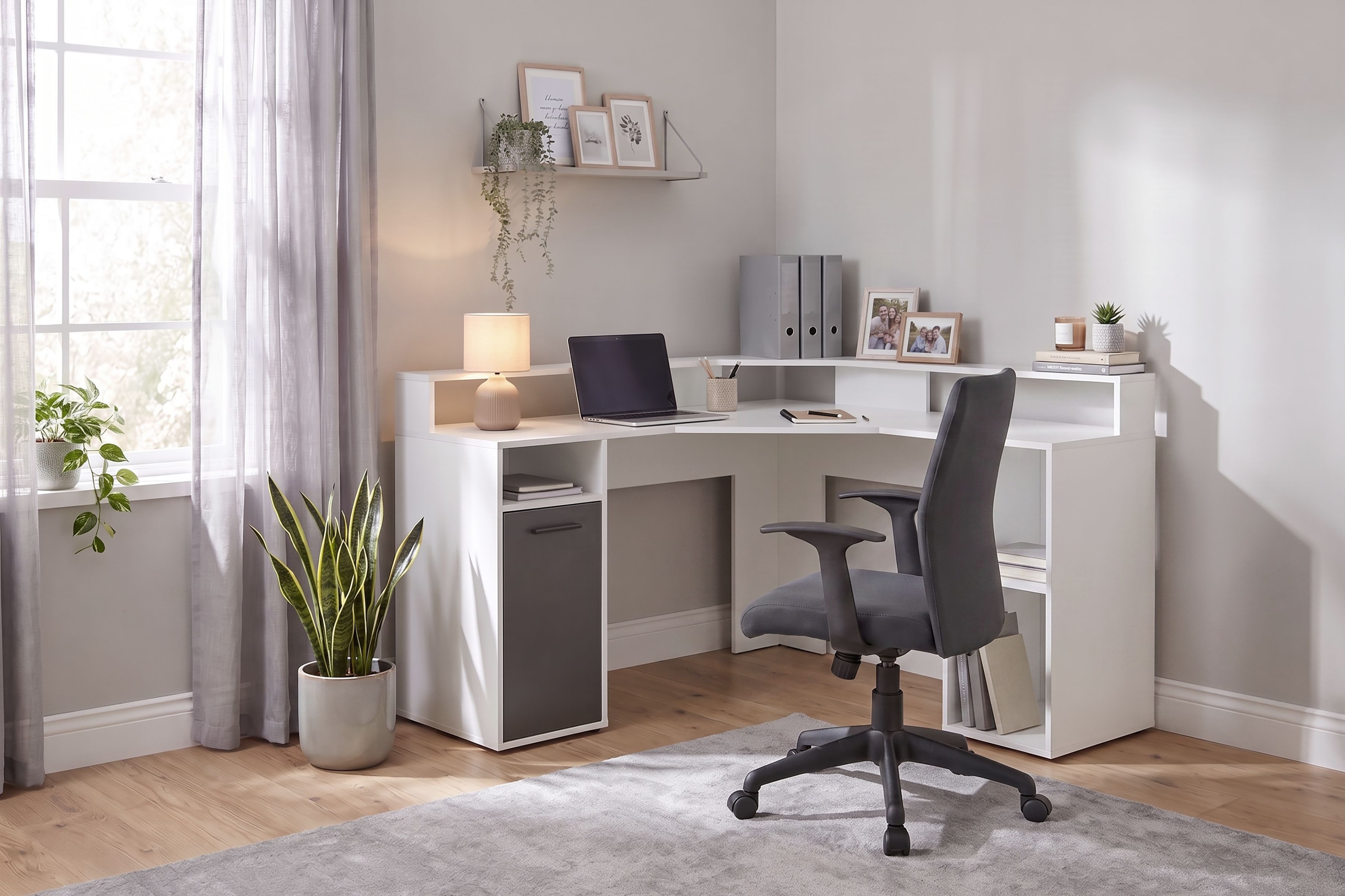 OTTO home Gamingtisch Fowey, Breite 139 cm, moderner Eck-Schreibtisch – Bild 2 von 5