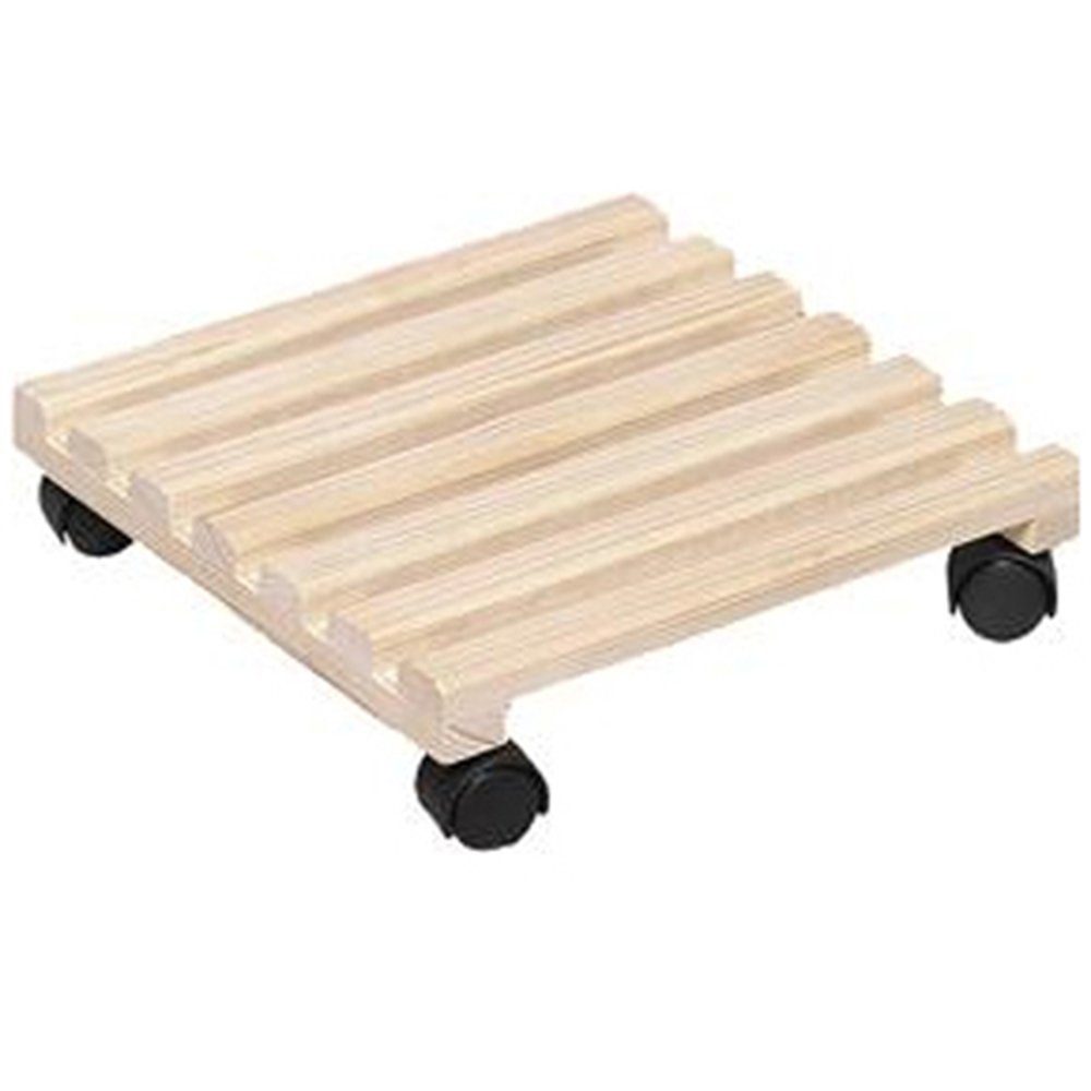 Siena Garden Blumentopfuntersetzer Rolluntersetzer Pflanzroller 35x35 cm für Blumentöpfe bis 100 kg, 1-tlg.