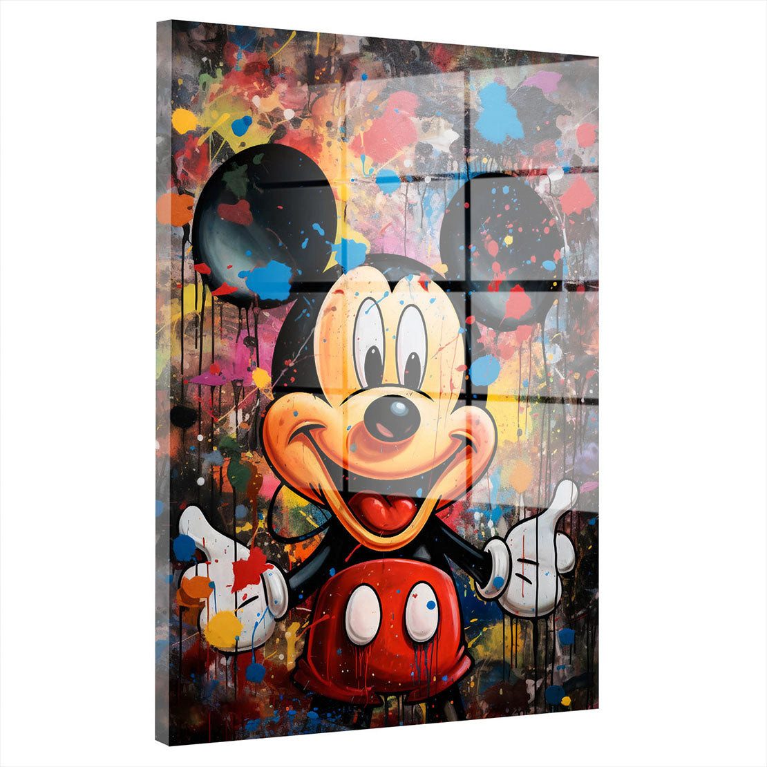Artedinoi Acrylglasbild Mickey Comic Pop Art günstig online kaufen
