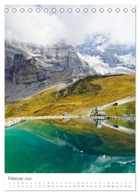 CALVENDO Wandkalender Schweiz (Tischkalender 2024 DIN A5 hoch), CALVENDO Monatskalender