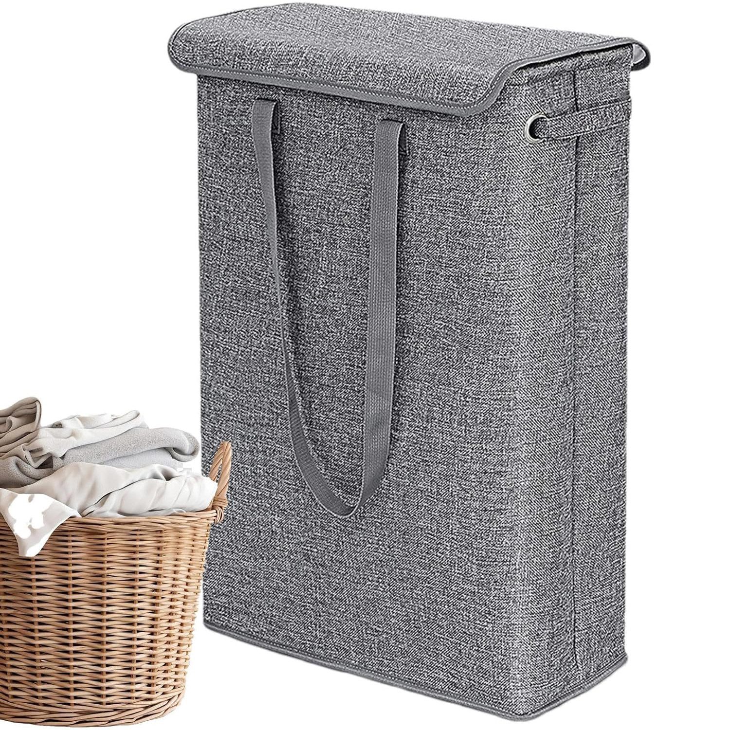 MODFU Wäschekorb Groß Wäschesack Kleideraufbewahrungsbox Wäschesortierer (f günstig online kaufen