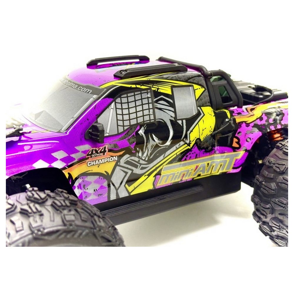 Thumbnail - Absima RC-Truck Absima Mini AMT Magic Lila Brushless 1:16 RC Modellauto Elektro Monste