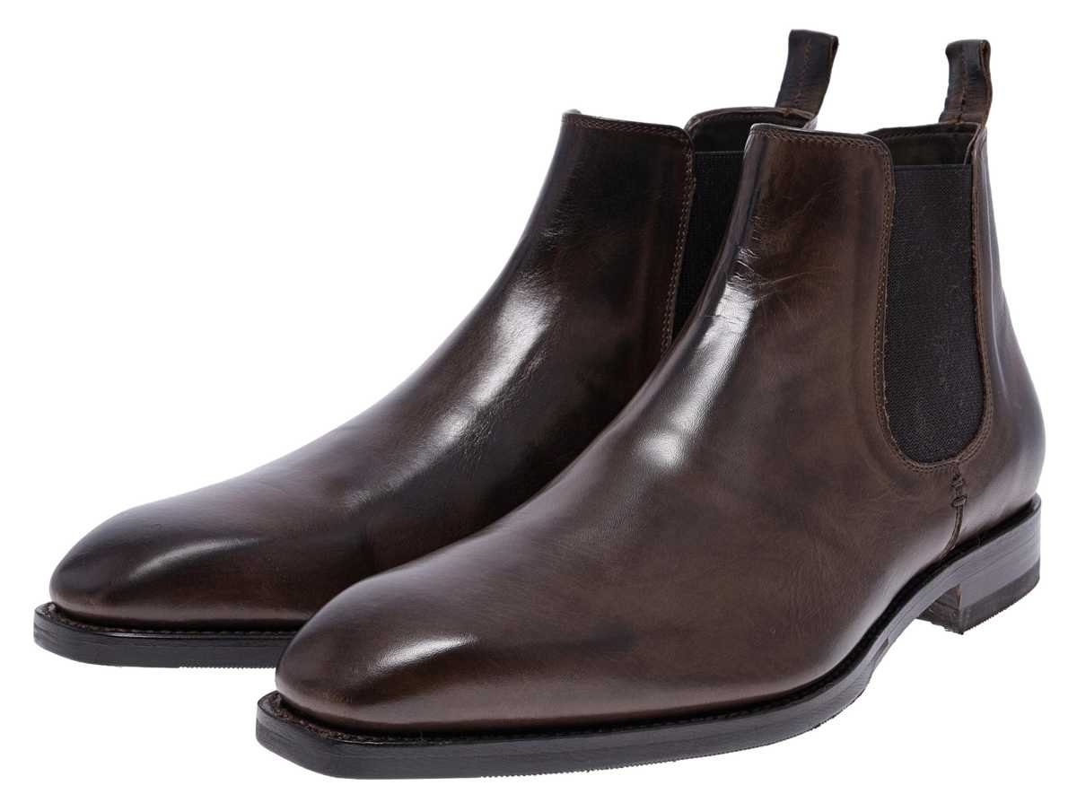 Sendra Boots BLAKE 10615 Braun Stiefelette Rahmengenähter Herren Chelsea Boot