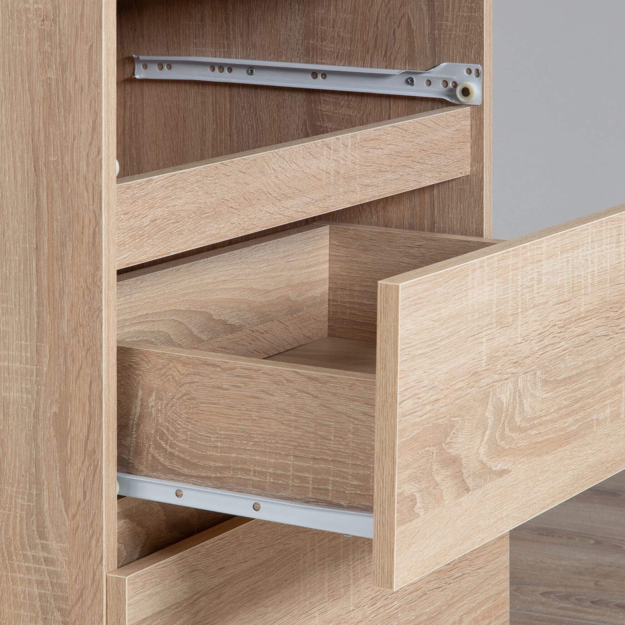 Raumhirsch Furniture Schreibtisch modern - Bürotisch mit Funktionalität & Stil - Home-Office Tisch, Hochwertige Verarbeitung, kratzfest, Selbstmontage