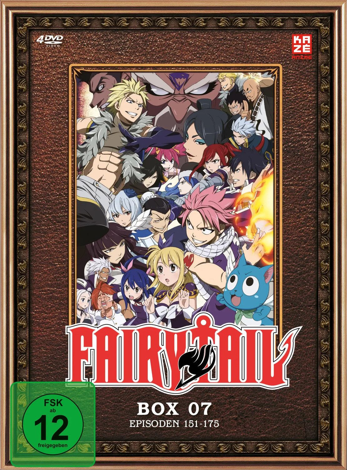 DVD Fairy Tail - TV-Serie - DVD Box 7 (Episoden 151-175) (4 DVDs)