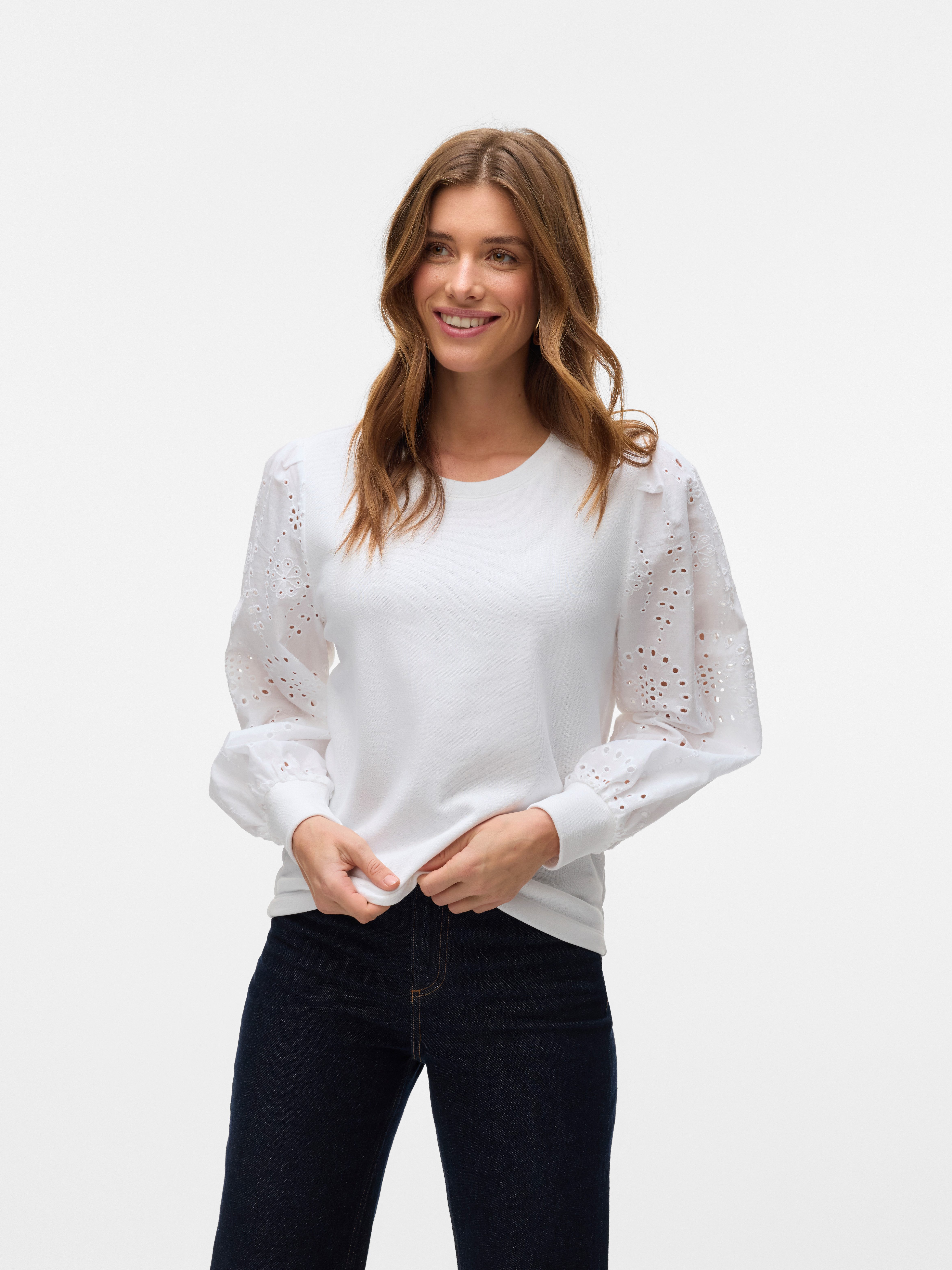 Vero Moda Sweatshirt VMDAMINE LS SWEAT günstig online kaufen