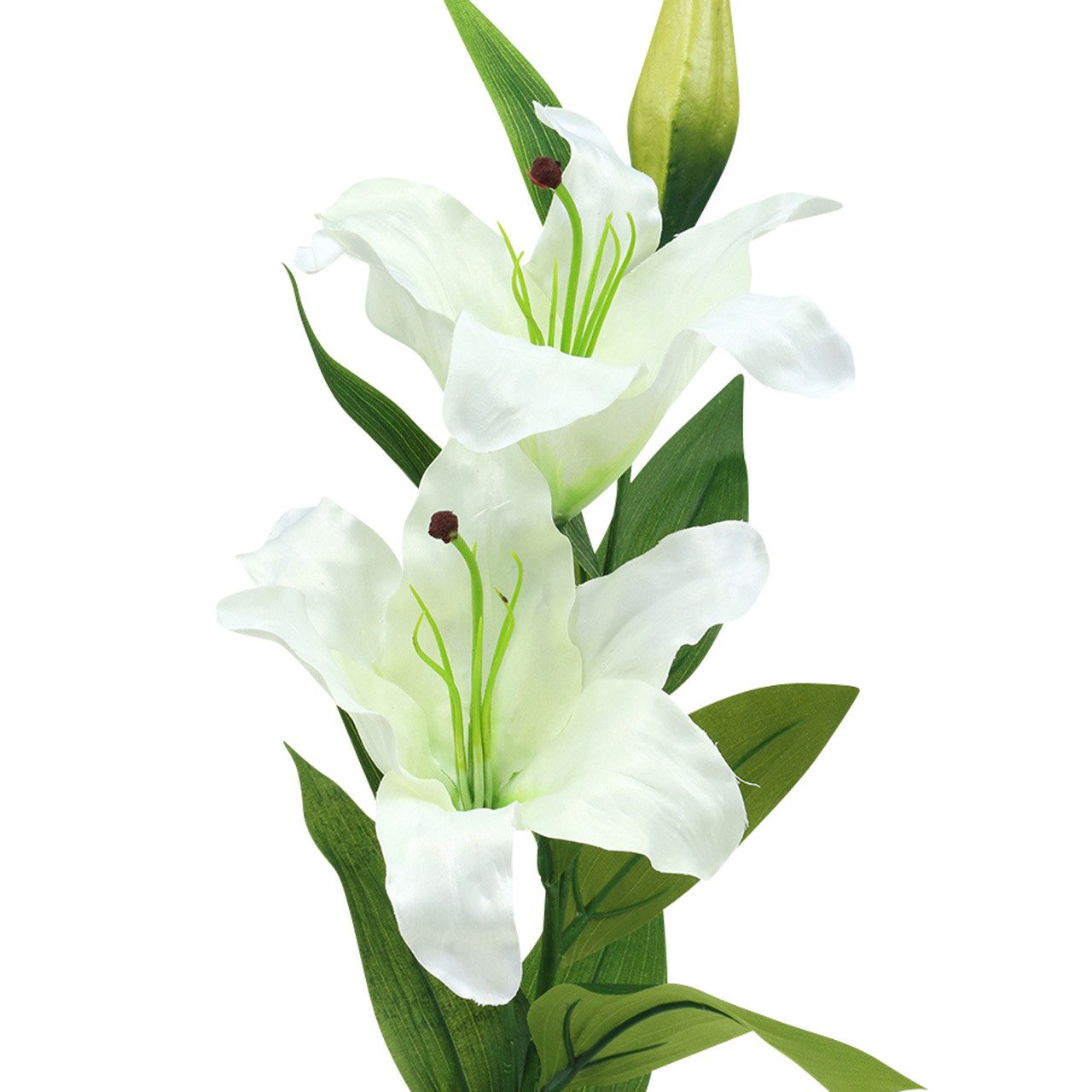 Kunstblume Oster-Lilie Weiß Künstlich Dekoblume 86cm günstig online kaufen