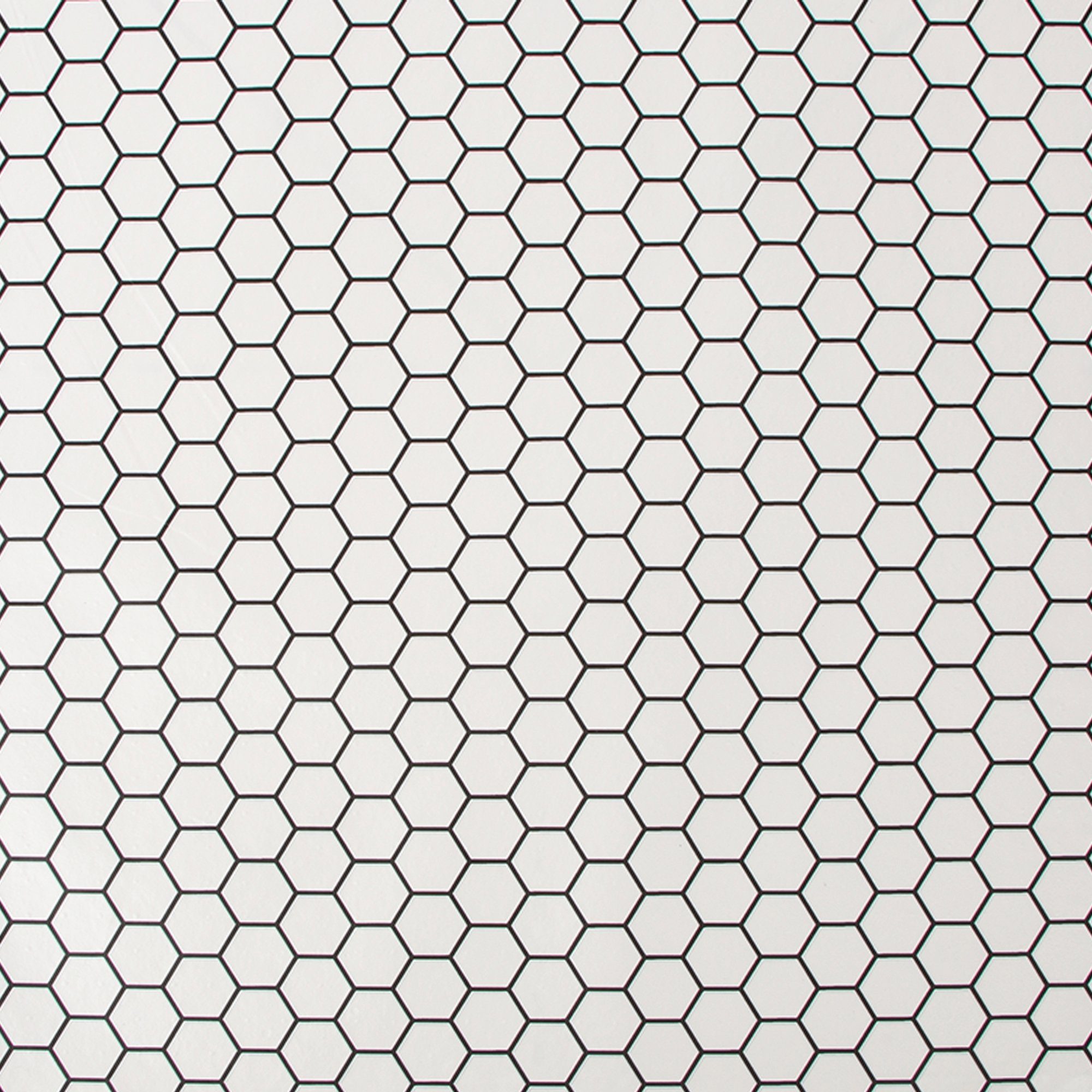 contour Vliestapete Hexagon Gitter, aufgeschäumt, FSC® zertifiziert, mit lebhaftem Druck, 10 Meter Длина