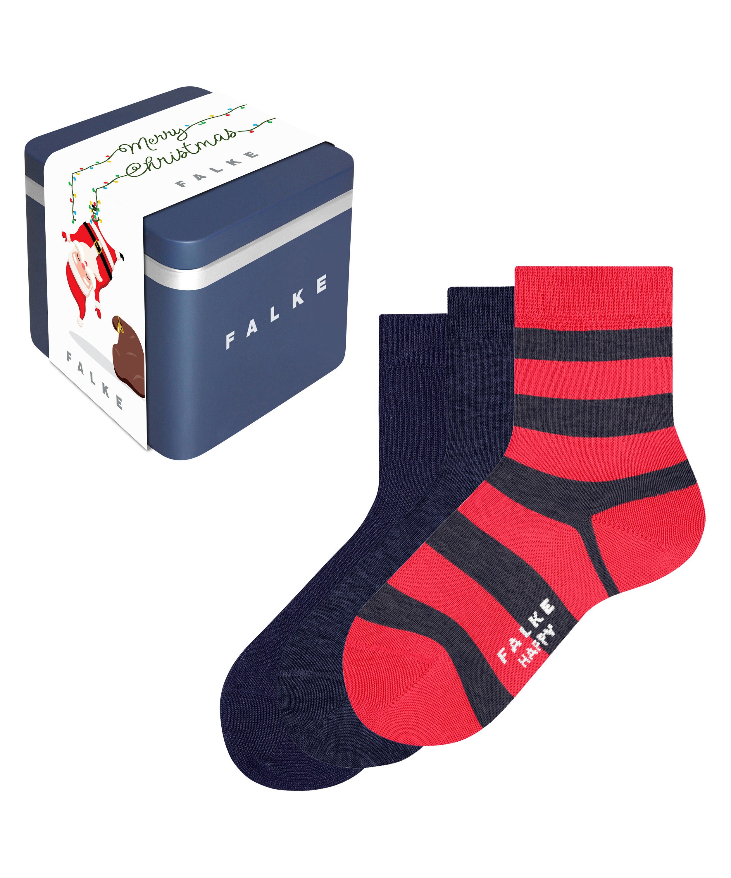 FALKE Socken Happy Giftbox 3-Pack Socken mit Geschenkverpackung (3-Paar) mit Geschenkverpackung