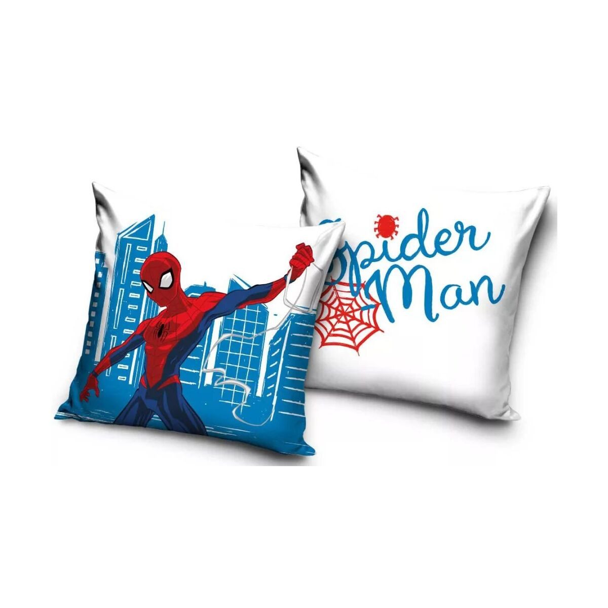 Spiderman Kissenbezug Spiderman Samt-Kissenbezug 40x40 cm