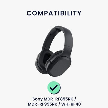 kwmobile 2x Ohr Polster für Sony MDR-RF895RK / MDR-RF995RK / WH-RF40 Ohrpolster (Ohrpolster Kopfhörer - Kunstleder Polster für Over Ear Headphones)
