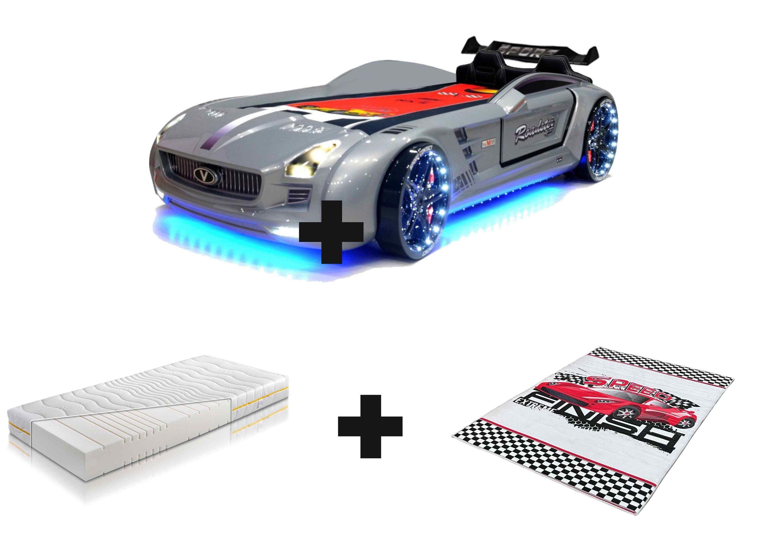 Aileenstore Autobett Rio (Matratze, Teppich, Sportsitze, günstig online kaufen