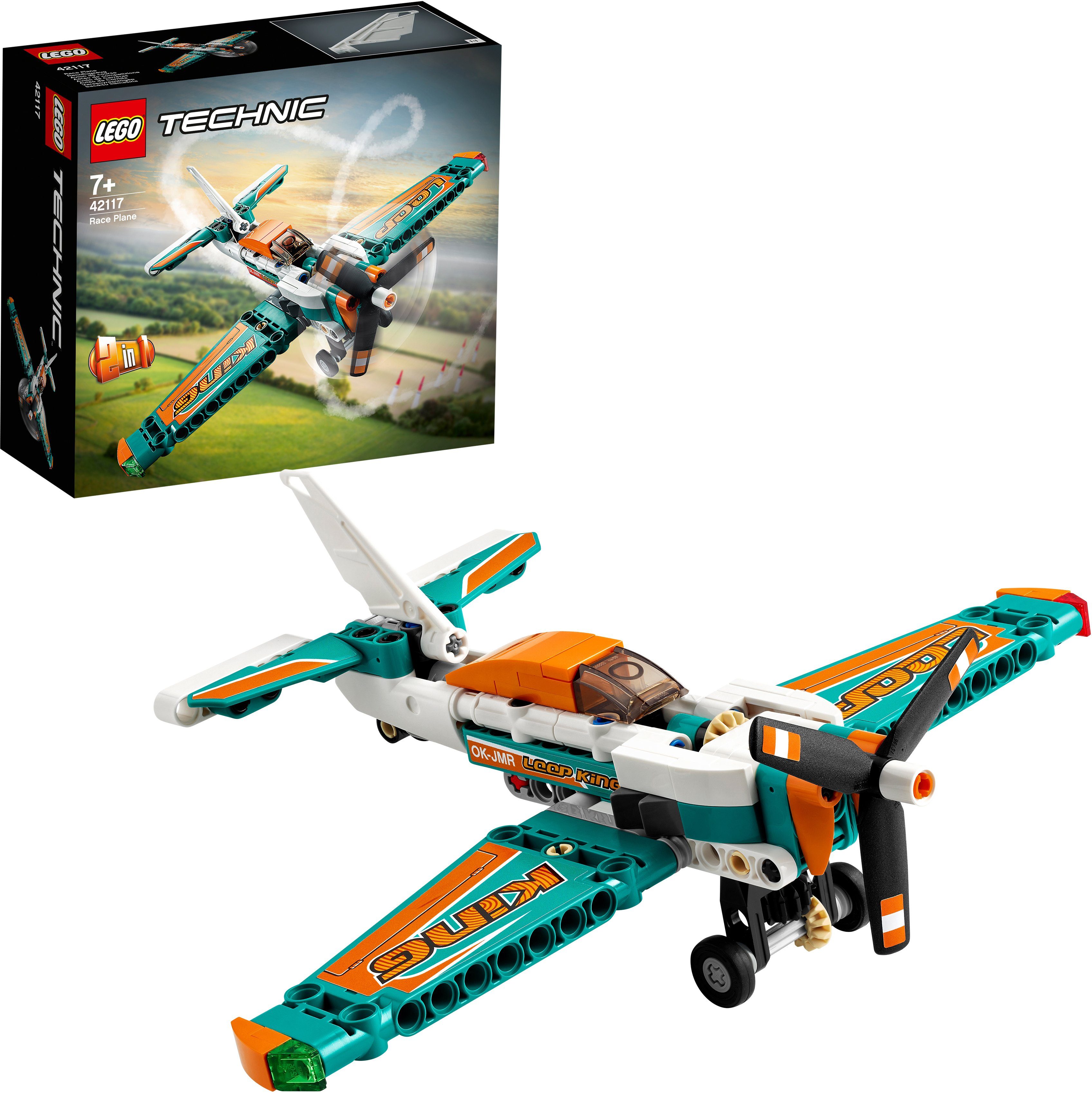 Image of LEGO 42117 Rennflugzeug Bausatz, Mehrfarbig