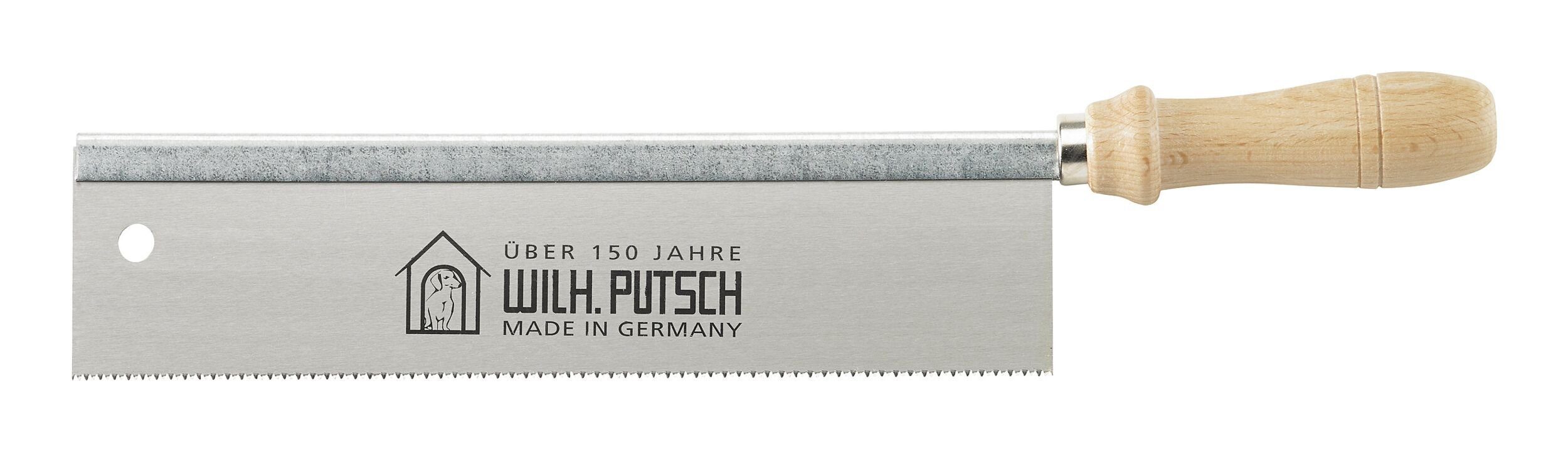 Wilpu Handsäge, Feinsäge 250 mm gerade mit Holzehft geschärft 13ZPZ