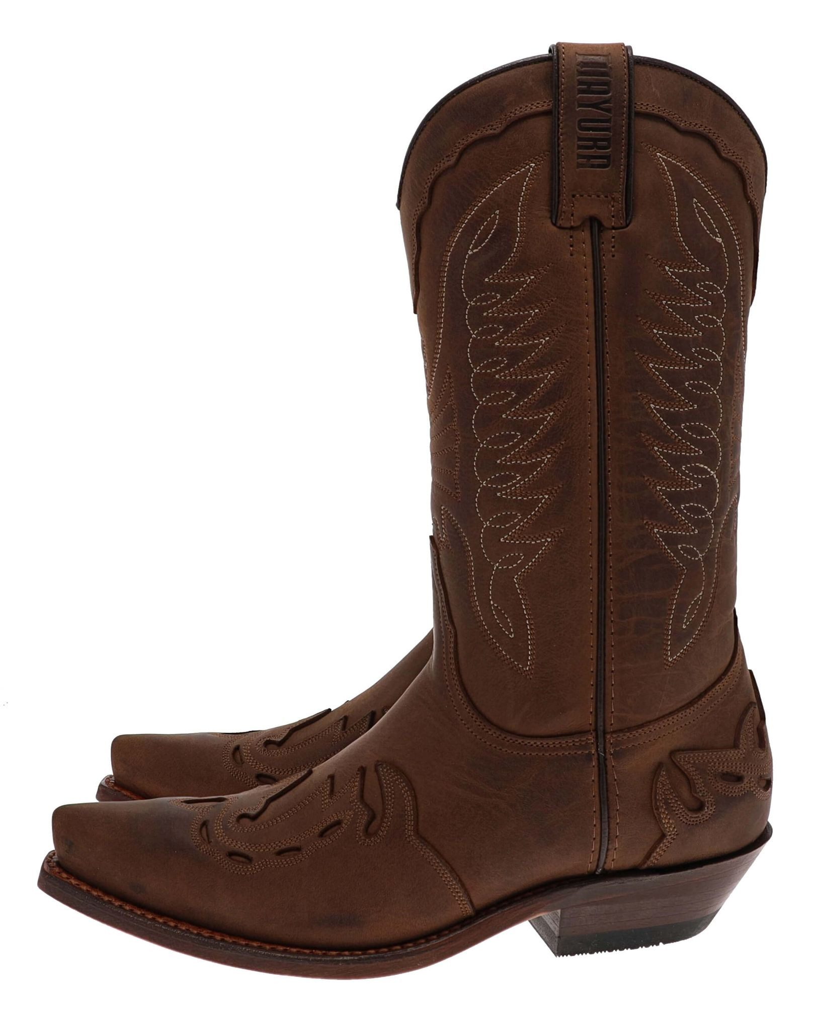 Mayura Boots MB017 Braun Cowboystiefel Rahmengenähter Westernstiefel