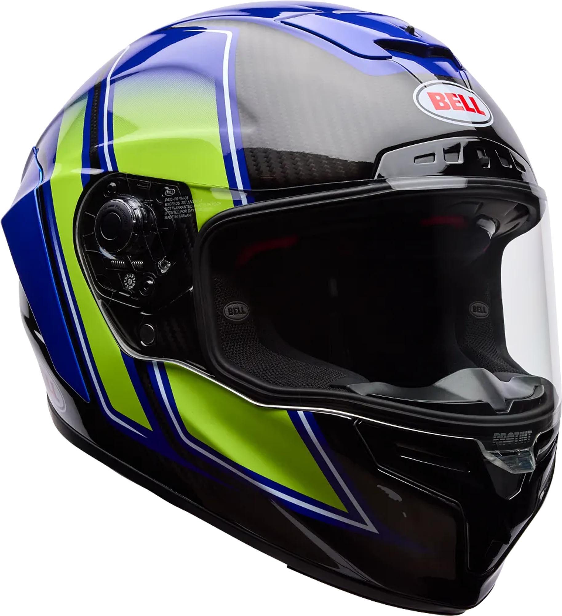 Bell Motorradhelm Race Star DLX Flex Grid Helm, Vorbereitet Für Kommunikationssystem,herausnehmbares Innenfutter