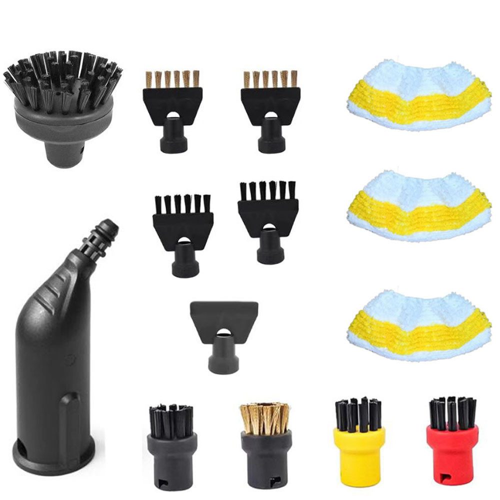 Reinigungsbürsten-Set Dampfreiniger Zubehör, Ersatzteile für Kärcher SC1 SC2 SC3 SC4 SC5