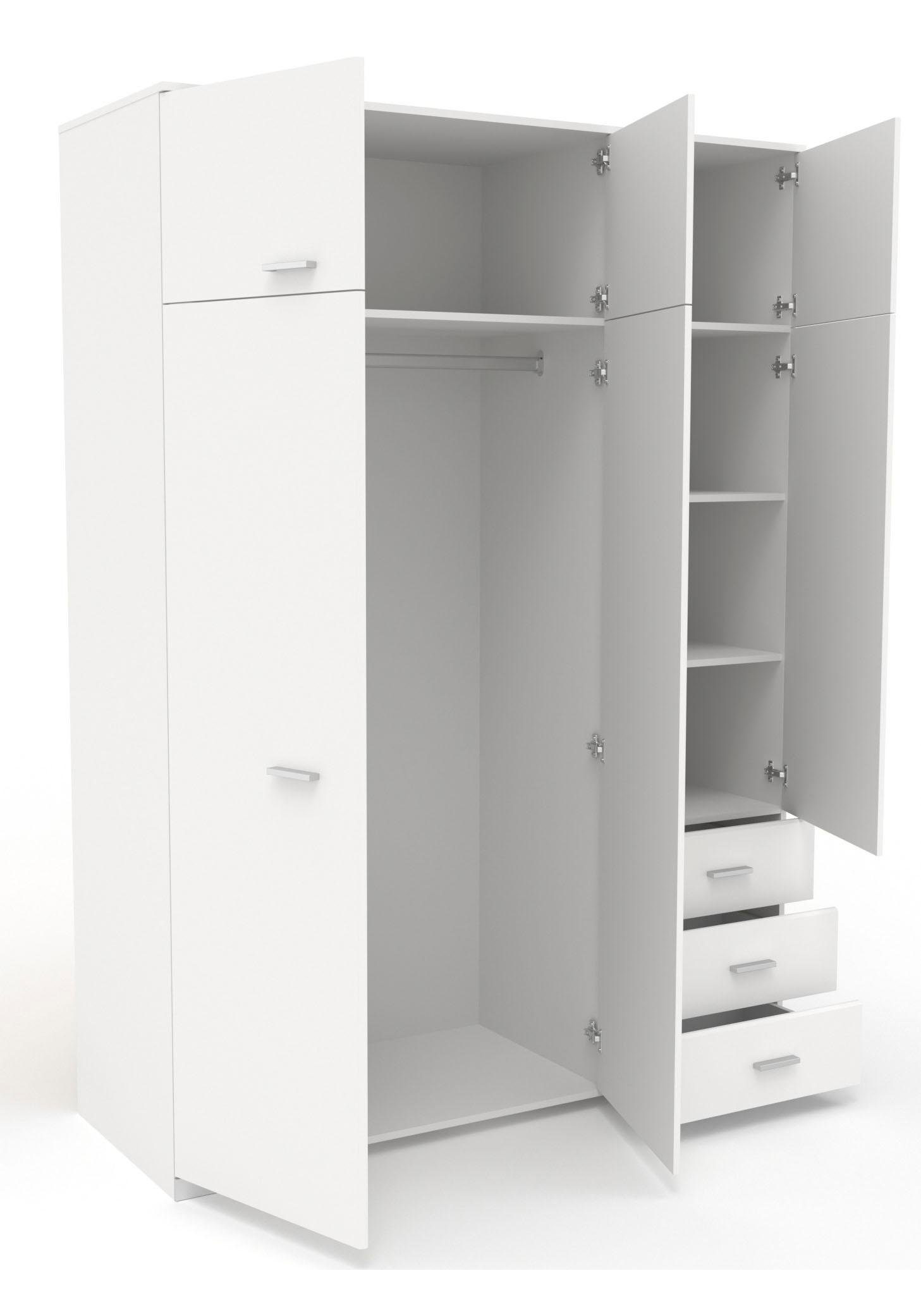 Parisot Jugendzimmer-Set Galaxy, (Set, 4-tlg., Kleiderschrank, günstig online kaufen