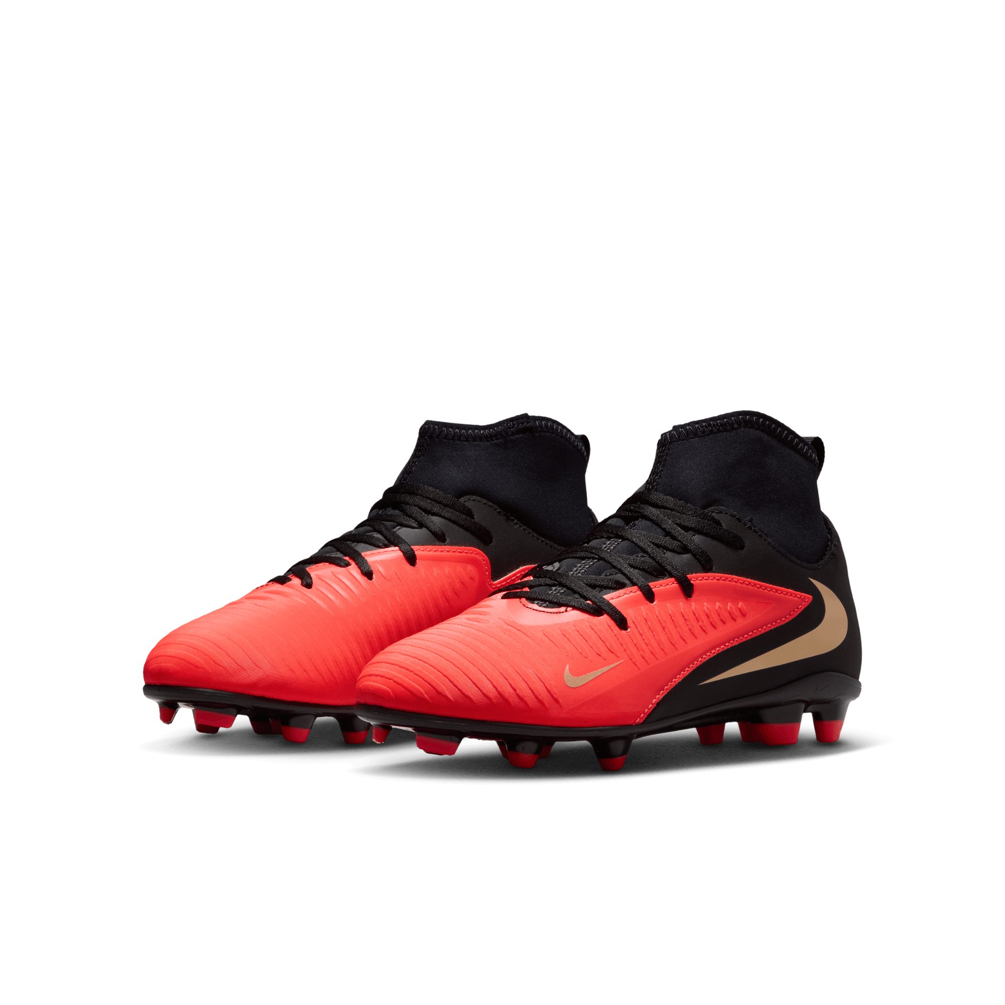 Nike Jr. Phantom 6 High Club Fußballschuh (für Kinder & Jugendliche) Außensohle für Rasen & Kunstrasen und feste Böden