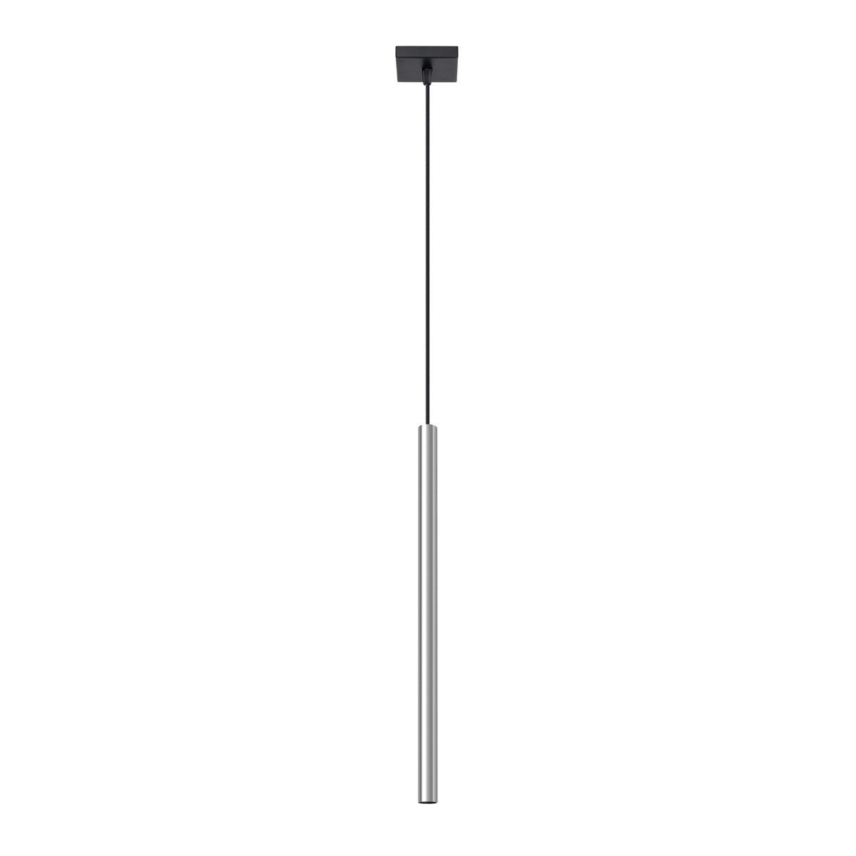 SOLLUX lighting Hängeleuchte Pendelleuchten Pastelo 1 Chrom, Nicht enthalten