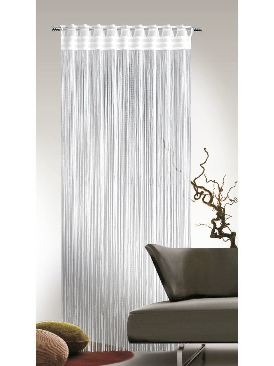 Neusser Collection Bogenstore Neusser Collection Fransenstore Aliette weiß, günstig online kaufen