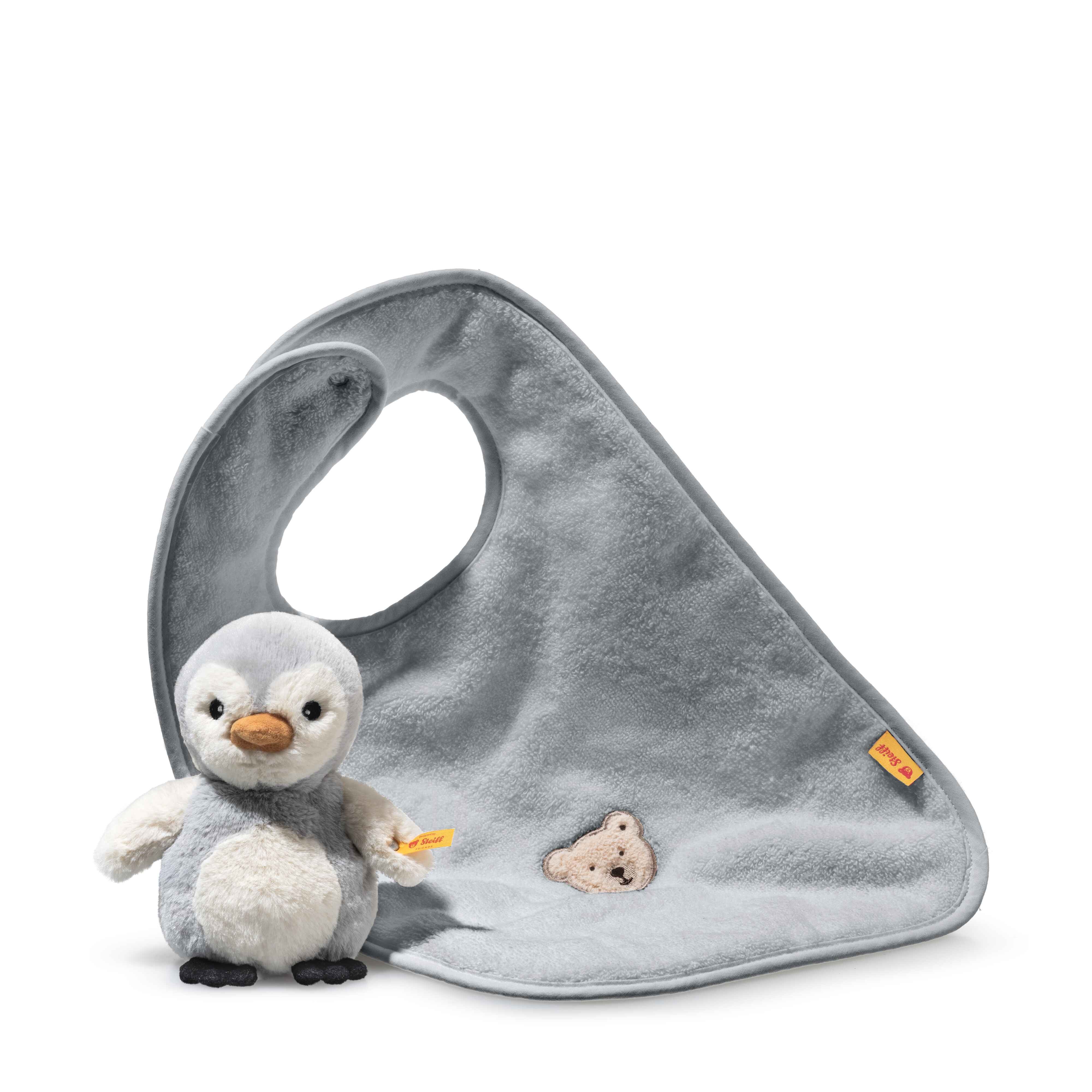 Steiff Kuscheltier-Rassel Geschenkset Lio Pinguin