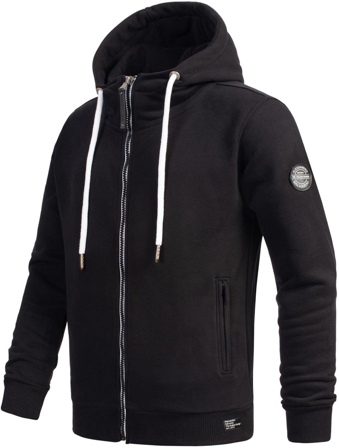 Alessandro Salvarini Sweatjacke ASGilio aus hochwertigem, warmem Material – Bild 3 von 4