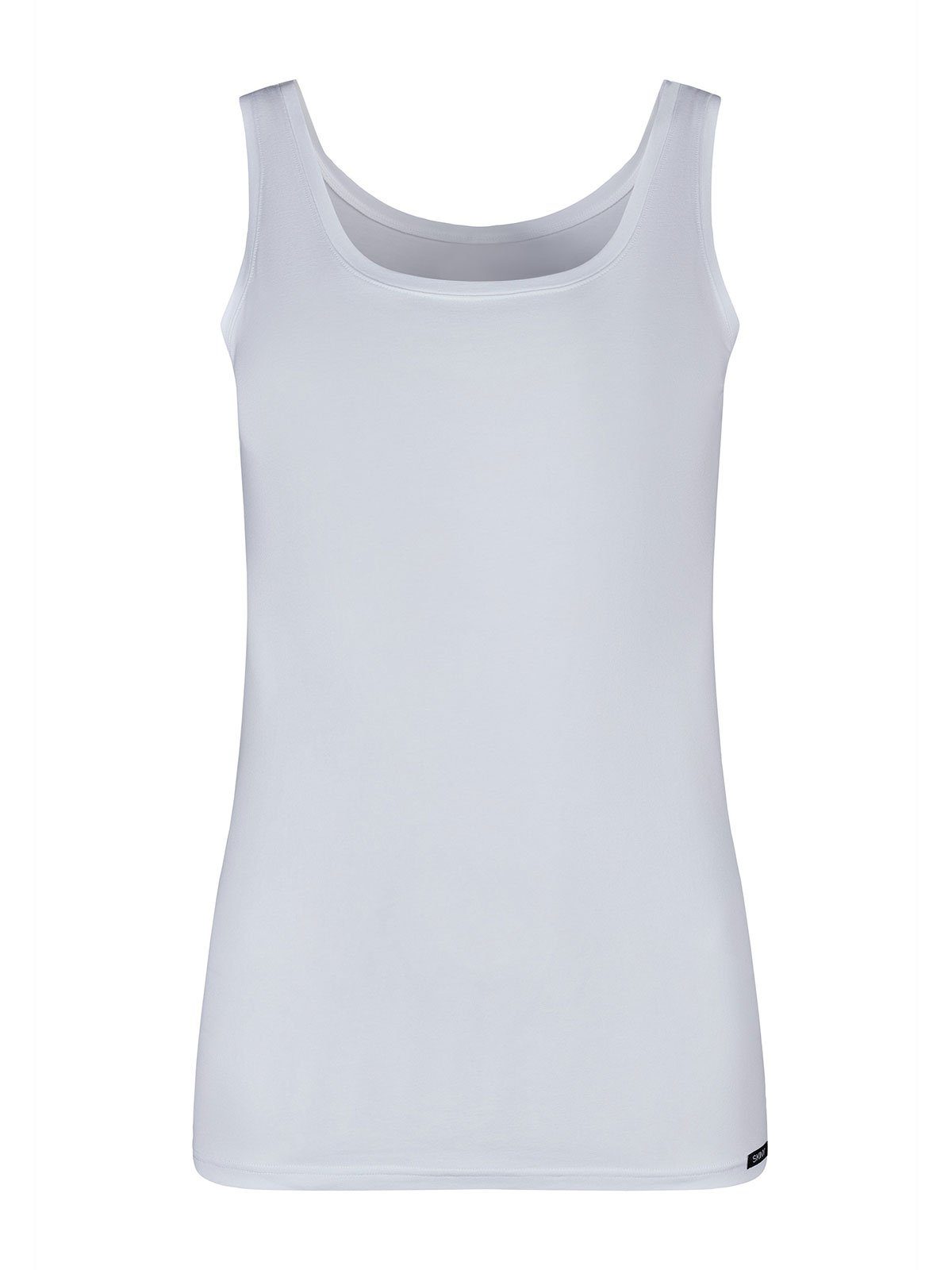 Skiny Achselhemd Damen Tank Top Cotton Essentials (Stück, 1-St) -