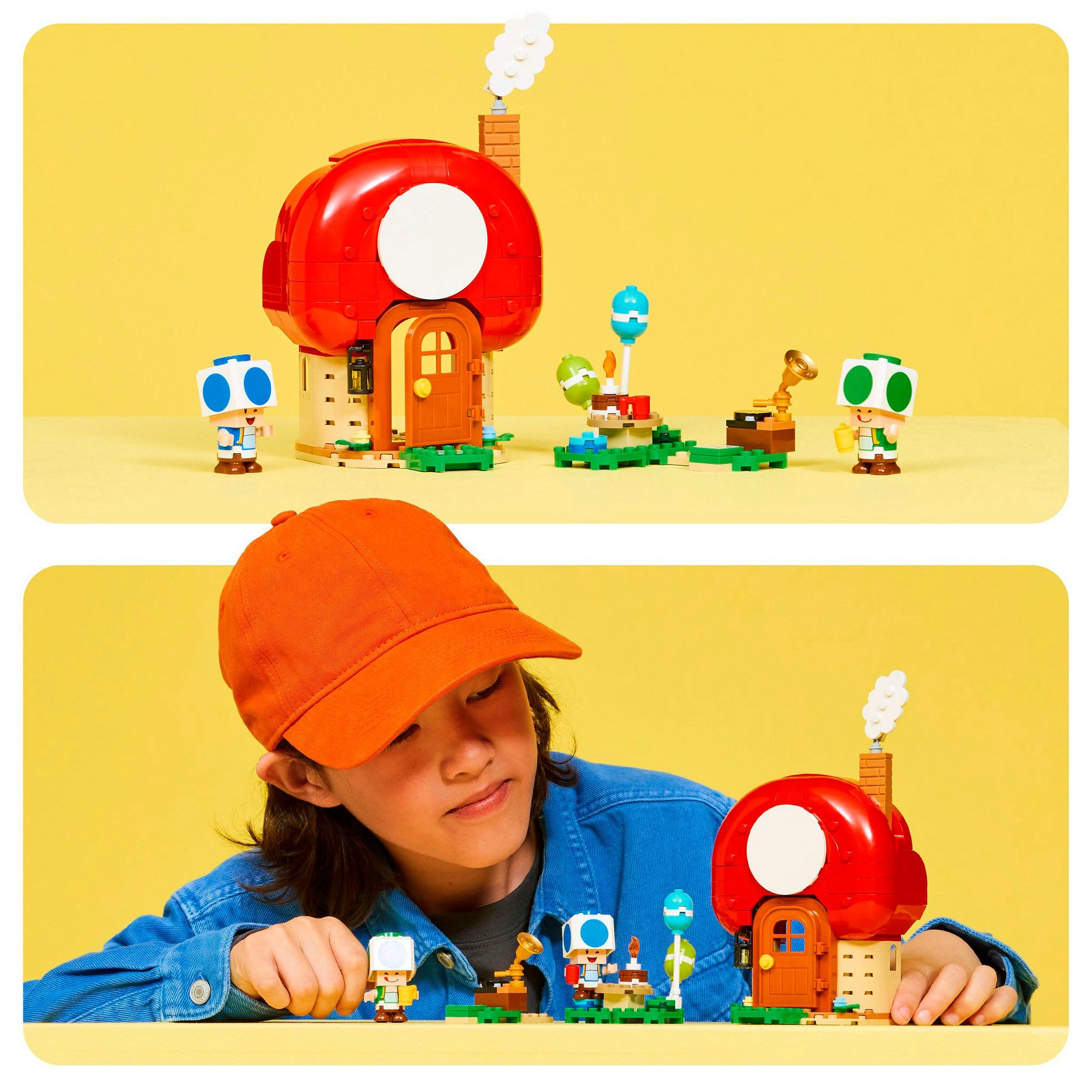 LEGO® Party beim Toad-Haus (72041), LEGO Super Mario Konstruktionsspielstei günstig online kaufen