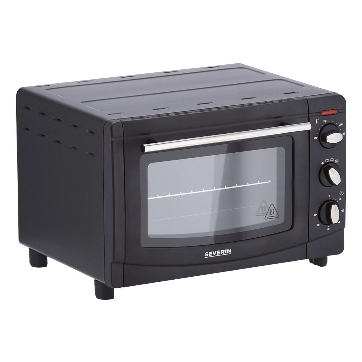 Severin 2-in-1-Toaster TO2067, für Pizza, Pommes, Braten, Aufläufe, Kuchen, Brötchen, 1500 W, Back- / Toastofen 20 Liter, 100°C-230°C, 1500 Watt, inkl. Zubehör