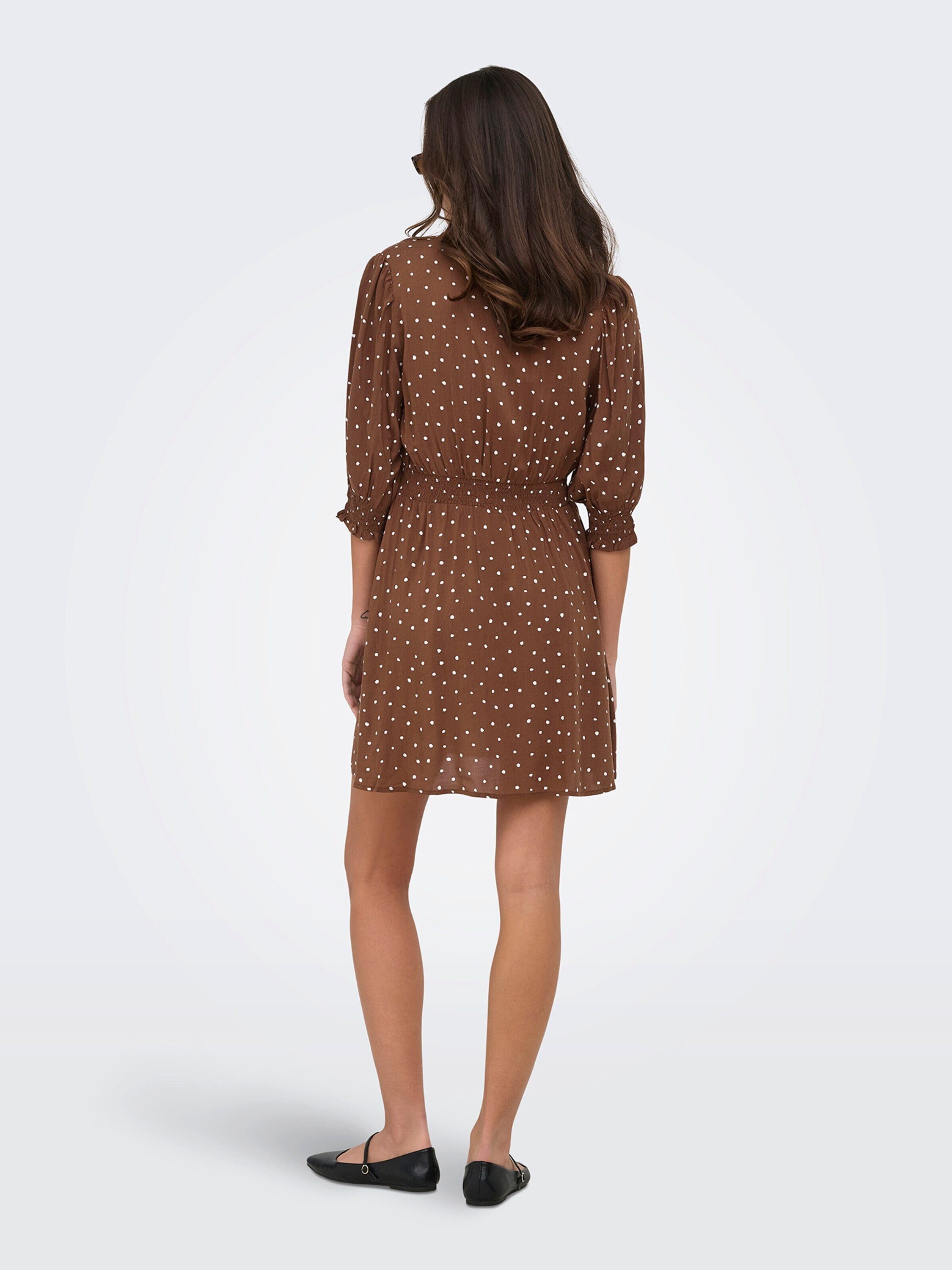 ONLY Blusenkleid ONLRaya (1-tlg) Drapiert/gerafft