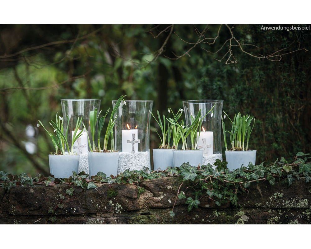 matches21 HOME & HOBBY Blumentopf Glastopf günstig online kaufen